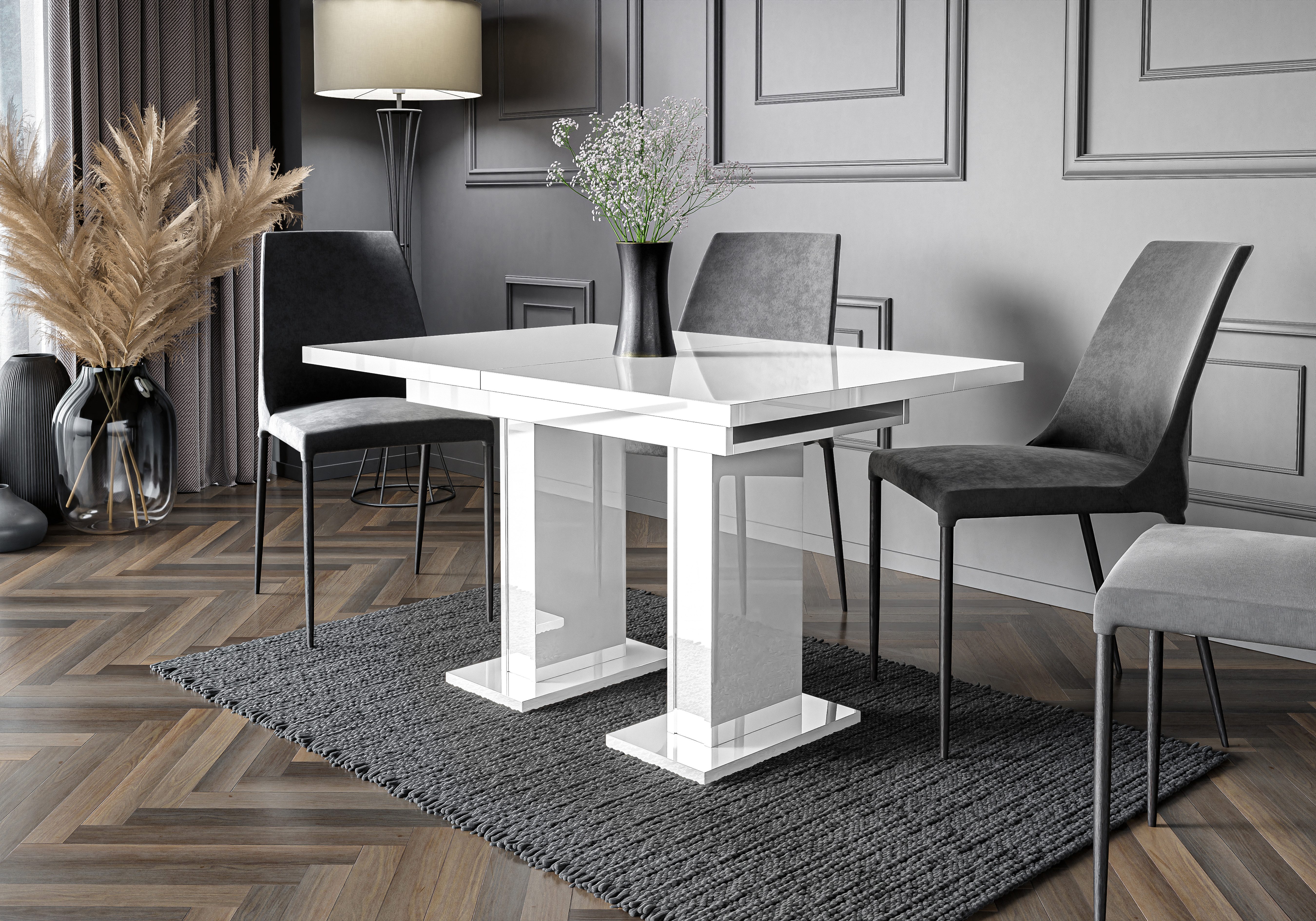 Compleo Esstisch Sole Esszimmertisch, ausziehbar 120-160 günstig online kaufen