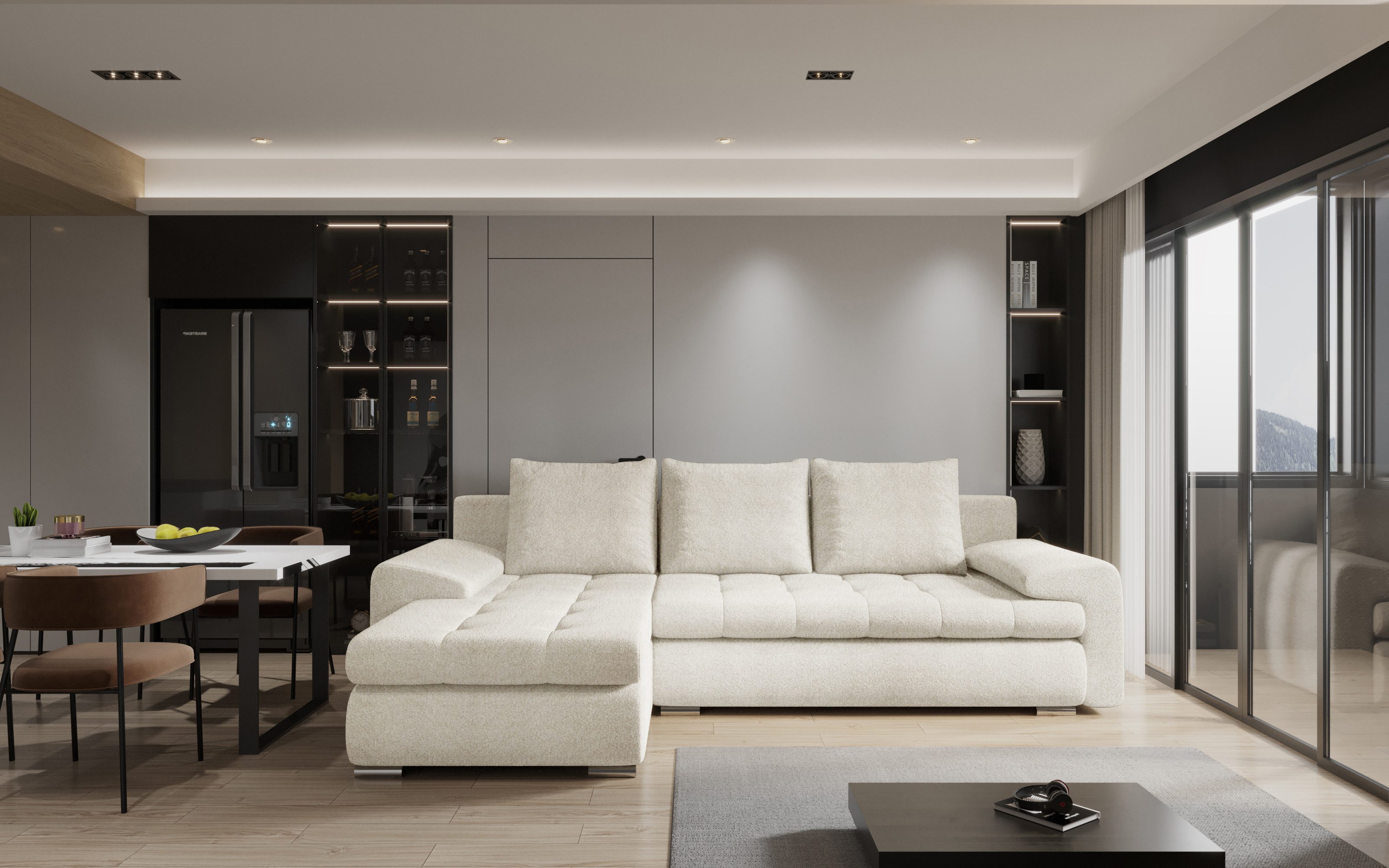 Kaiser Möbel Ecksofa Elegantes und modernes günstig online kaufen