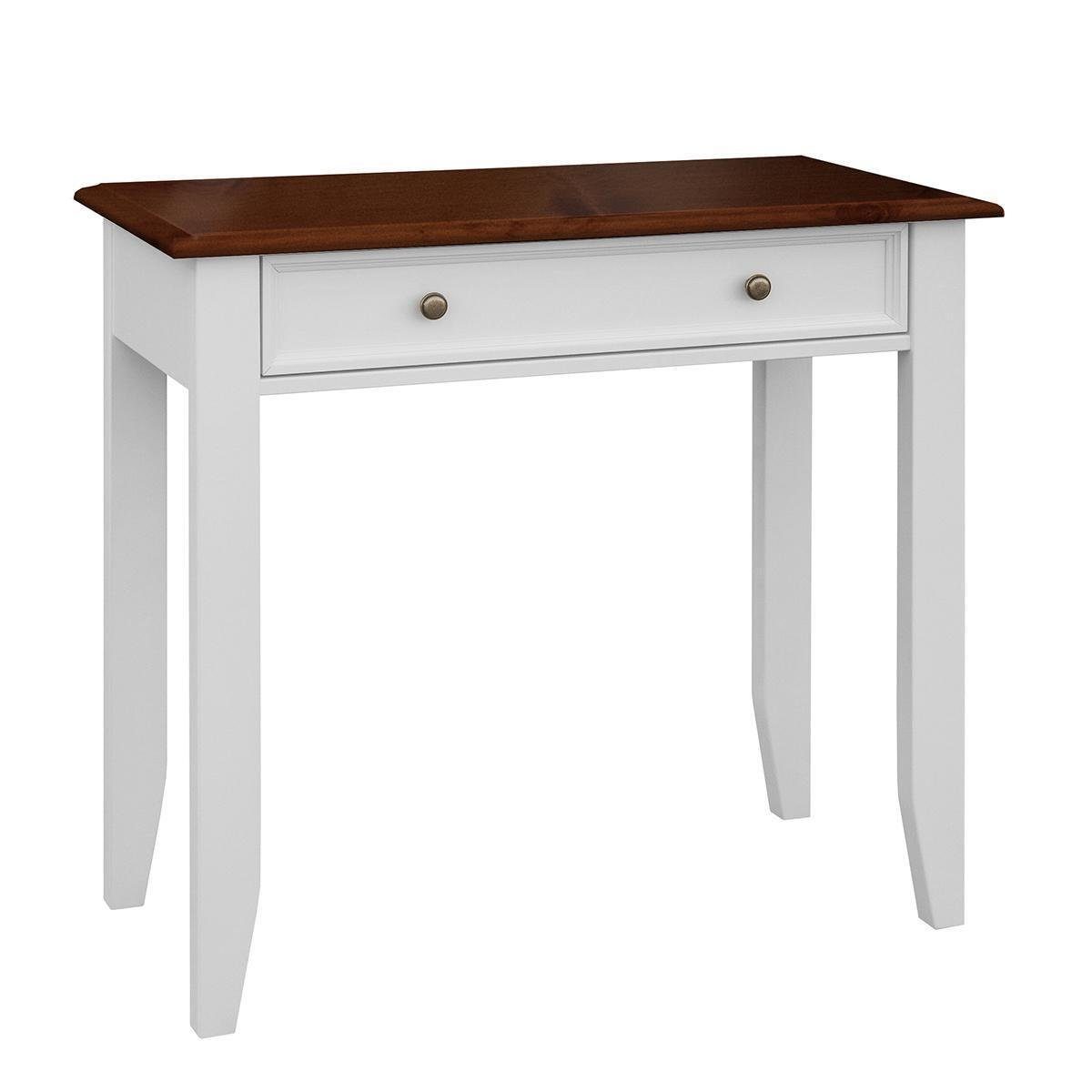 JVmoebel Konsolentisch, Konsolentisch Tisch Echtes Holz Massive Möbel Make Up Schreibtisch | Konsolentische