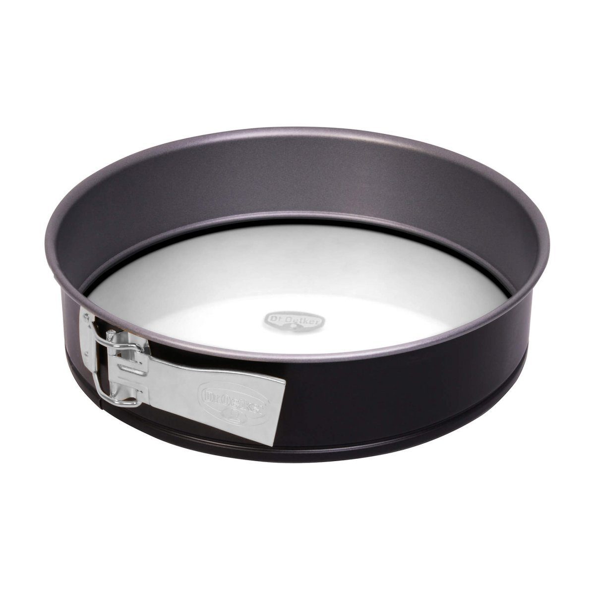 Dr. Oetker Küchenhelfer Springform Ø 26cm, optimale Wärmeleitung, aus Stahlblech, optimaler Verschluss