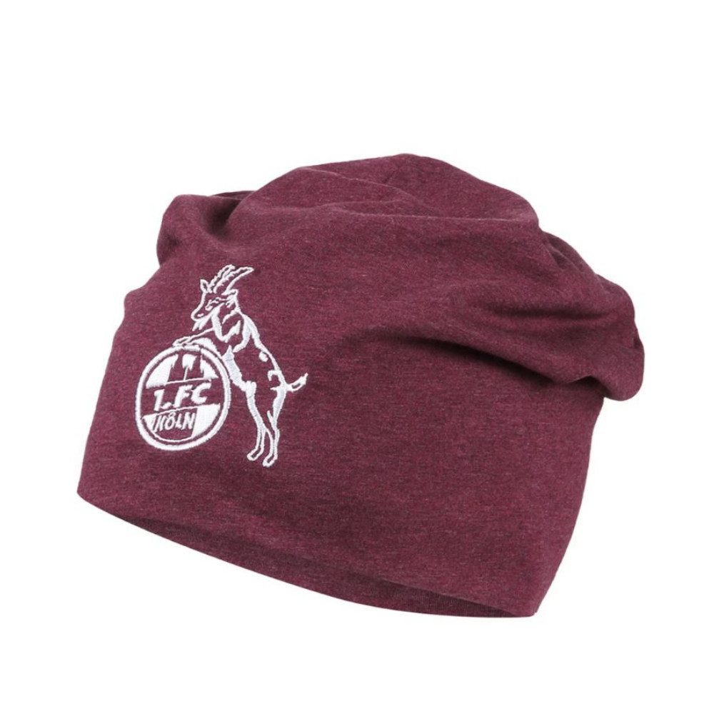 VertriebsArena GmbH Beanie 1. FC Köln Sommerbeanie "Rot melange"