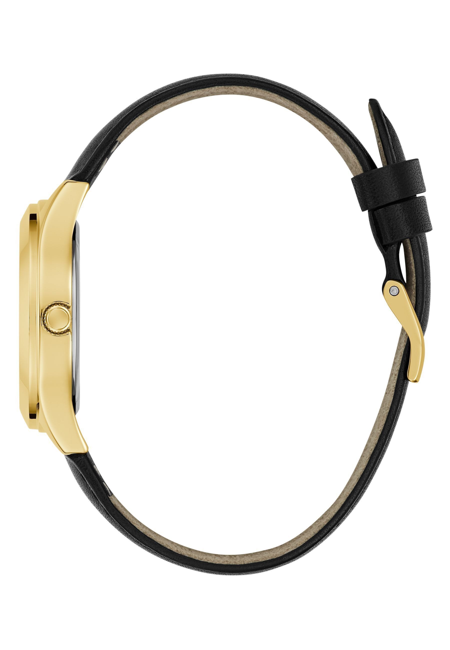 Guess Quarzuhr TRI PLAQUE, (1-tlg), Quarz-Analoguhr günstig online kaufen