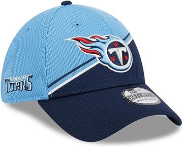New Era Baseball Cap NFL TENNESSEE TITANS 2023 Sideline CW 39THIRTY Stretch Fit Cap