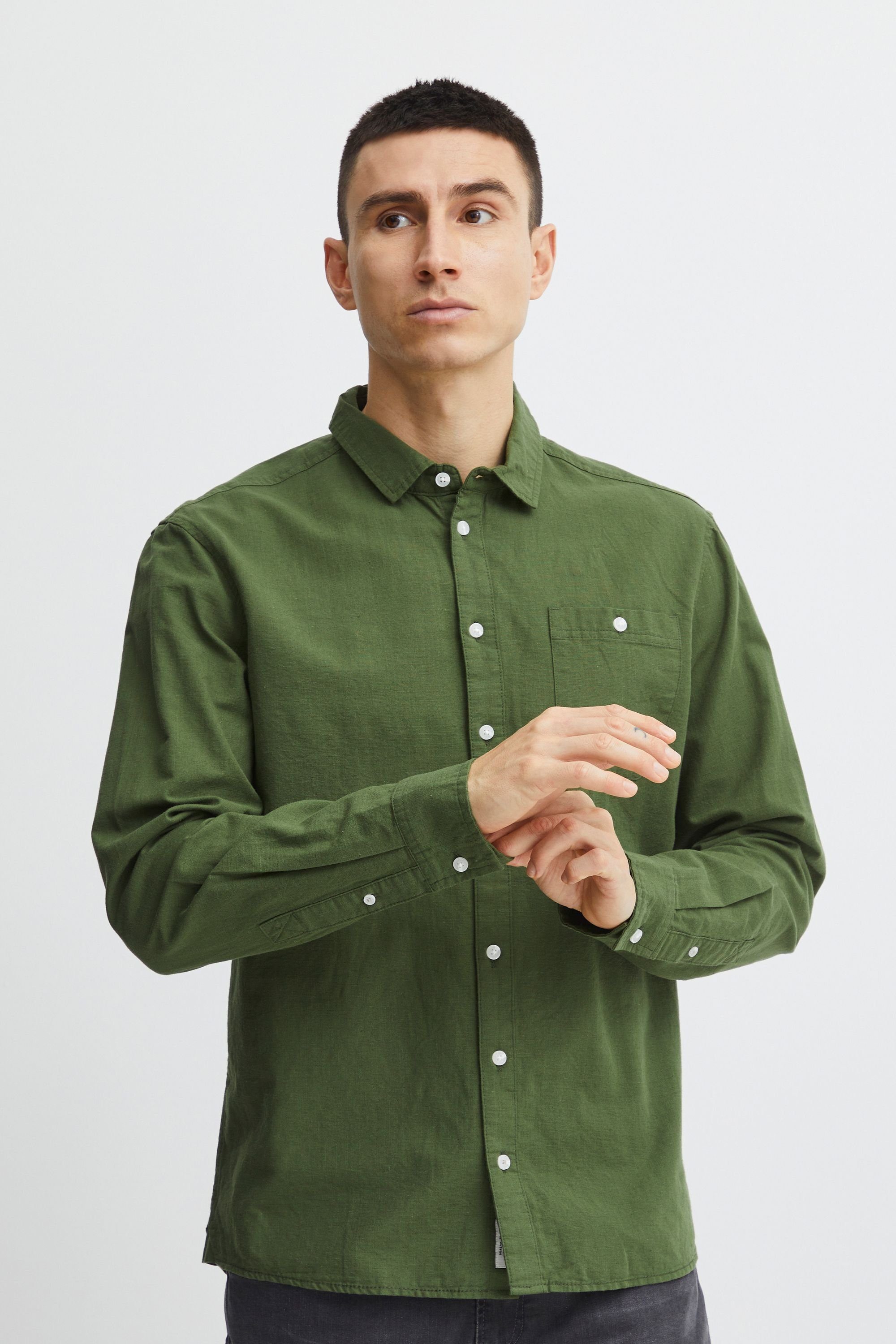 Blend Langarmhemd BLEND Shirt - 20715153 Cypress