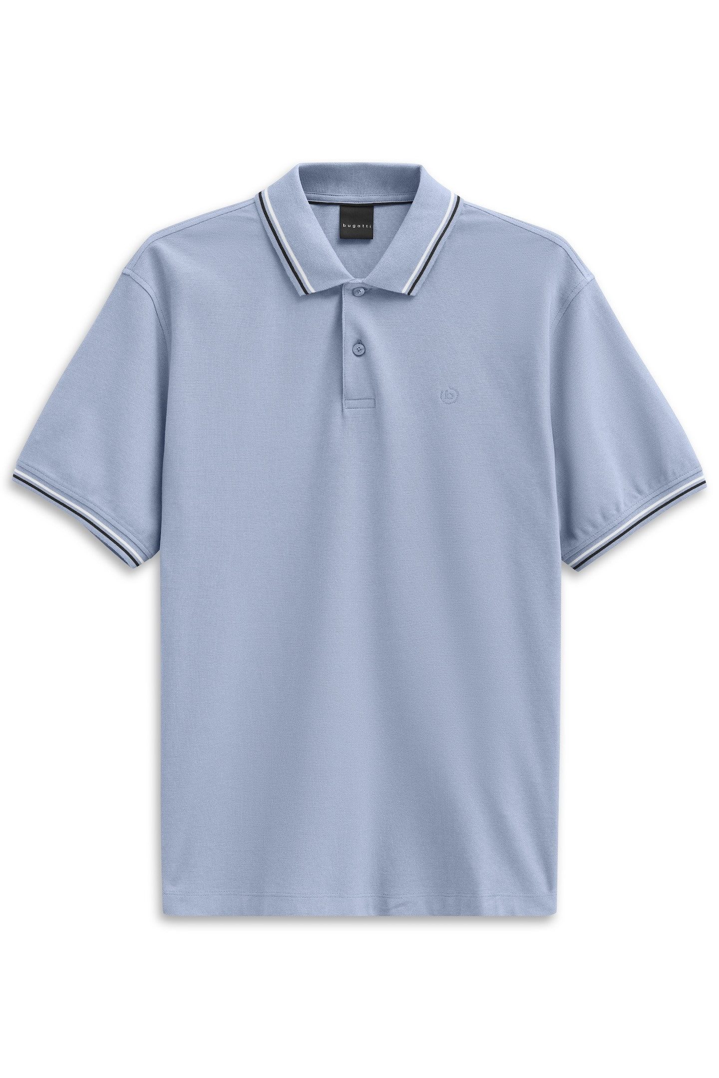 bugatti Poloshirt Modern Fit Basic Essential aus Baumwolle