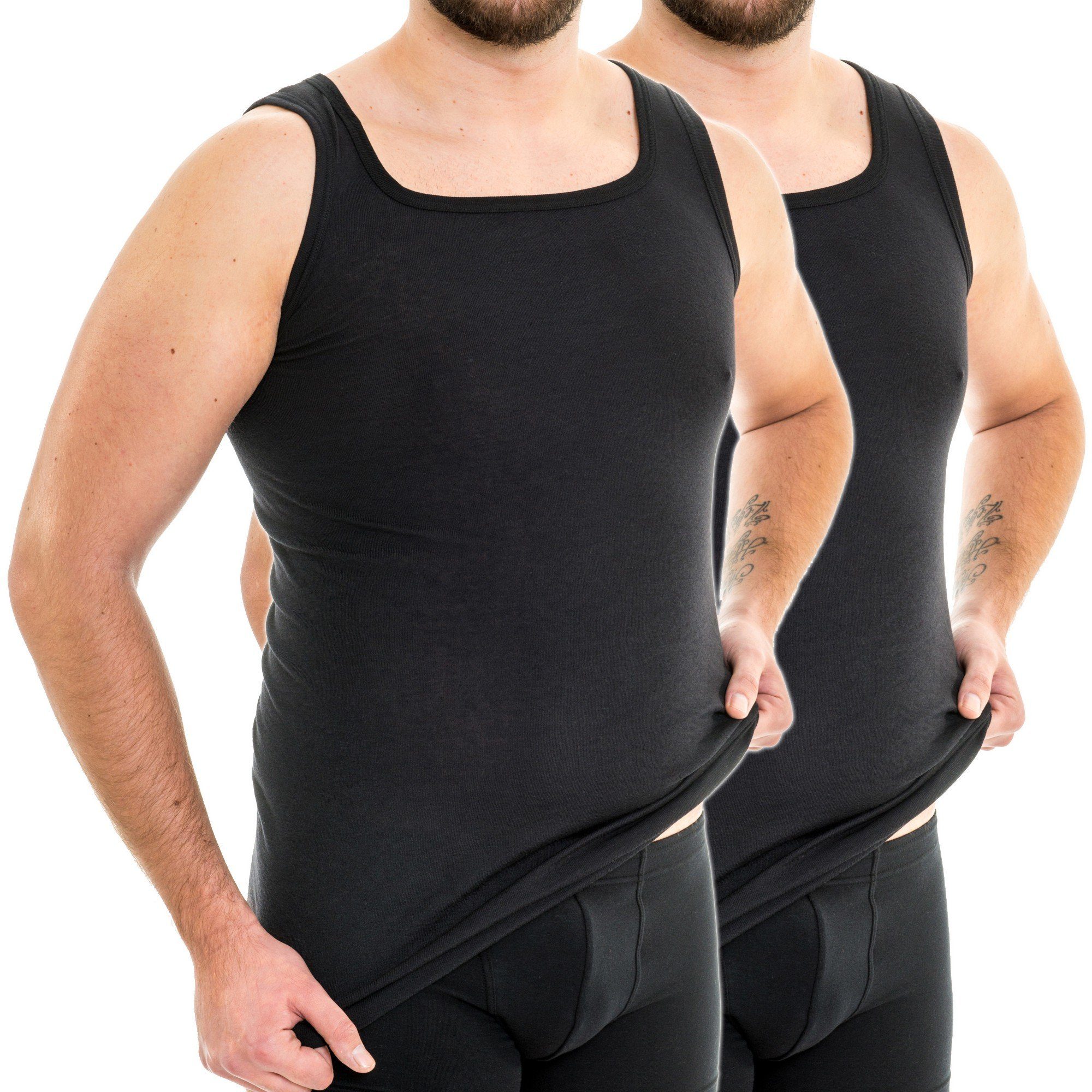 HERMKO Achselhemd 63027 2er Pack Herren günstig online kaufen