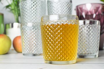 Sendez Tumbler-Glas 6 Trinkgläser 300ml Wassergläser Saftgläser Cocktailgläser Longdrinkgläser