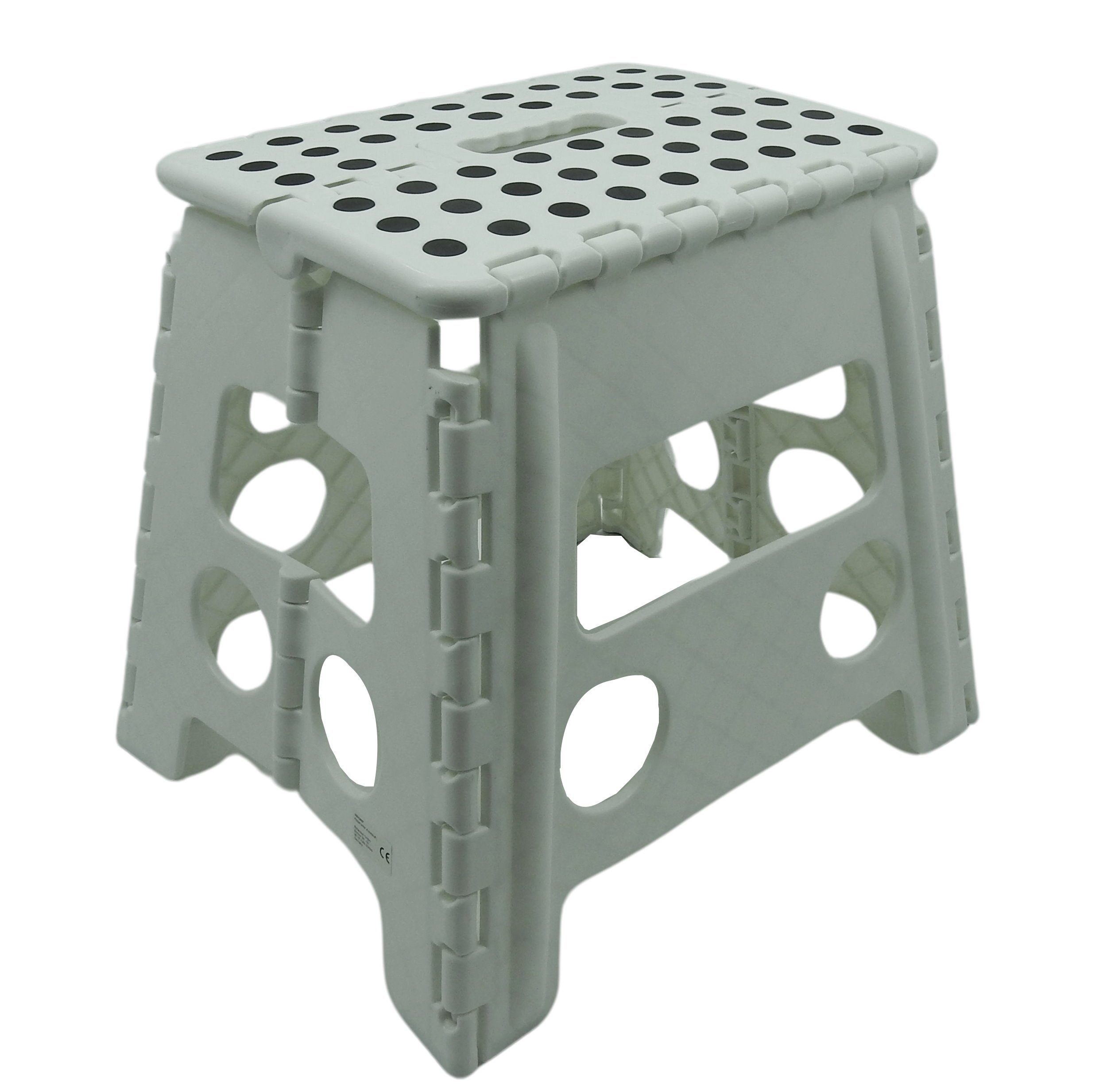 dynamic24 Badhocker Tritthocker Camping Klapphocker L bis 120kg Hocker Sitzhocker FuBhocker Schemel Tritt