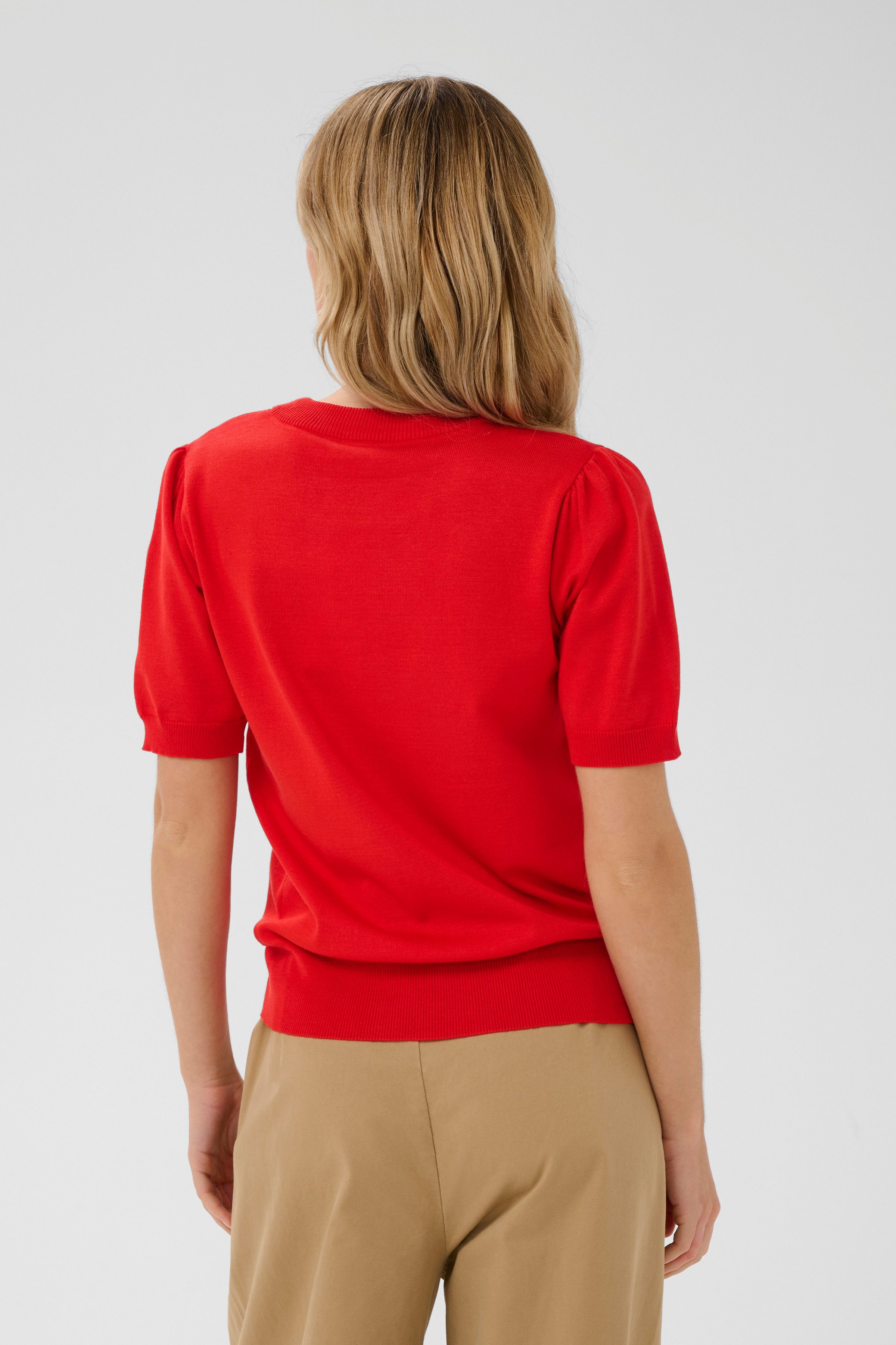 Saint Tropez Kurzarmpullover MilaSZ SS Viskosemischung, Classic fit günstig online kaufen