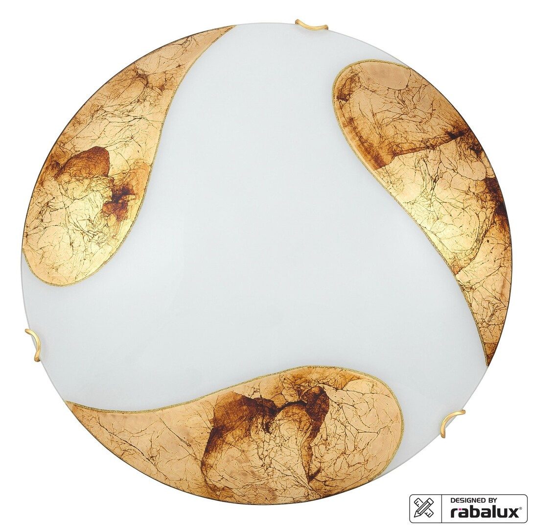 Rabalux Deckenleuchte "Art gold-Art gold" 2-flammig, günstig online kaufen