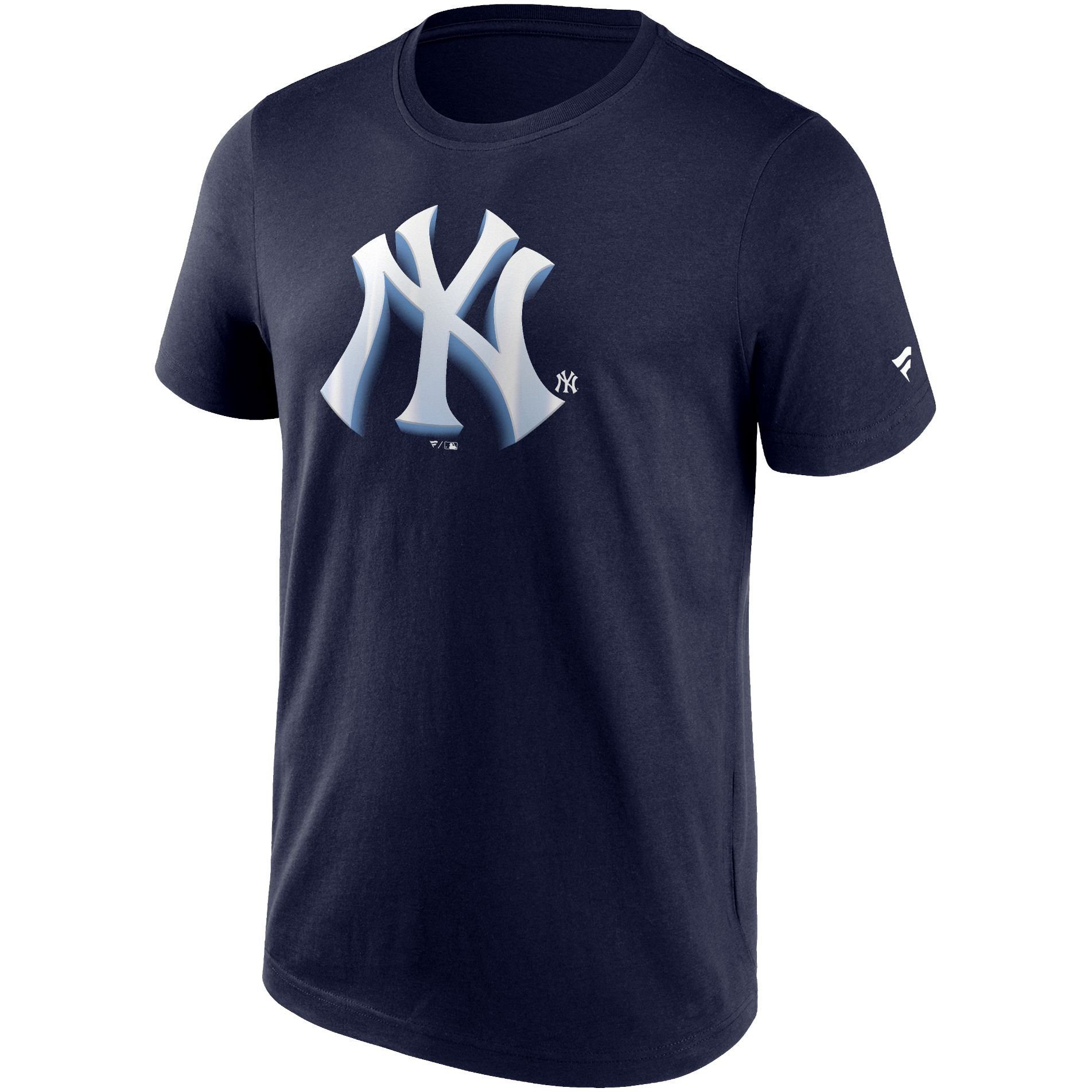 Fanatics Print-Shirt CHROME LOGO MLB NHL NFL Teams New York Yankees