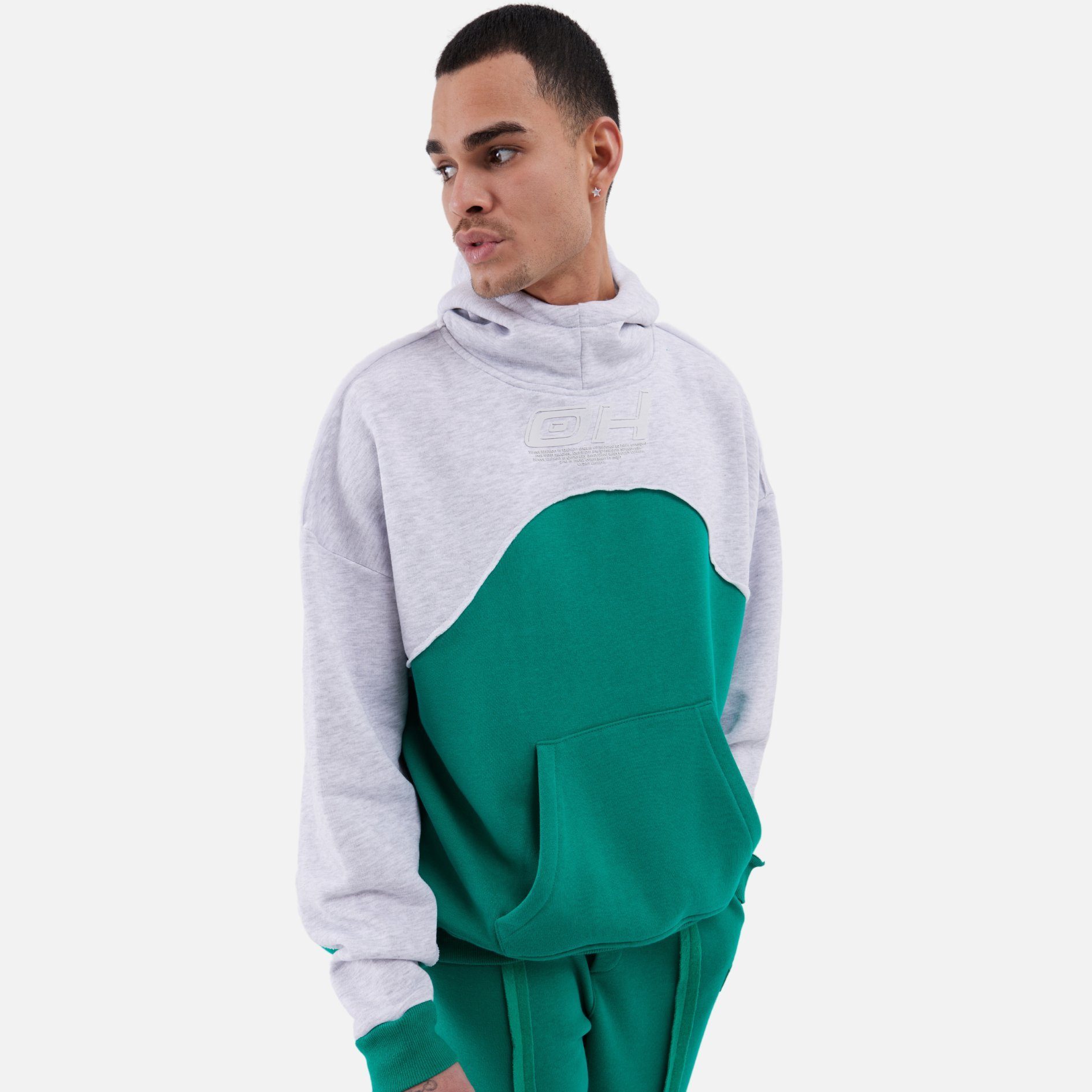 COFI Casuals Hoodie Oversize Hoodie Cotton günstig online kaufen