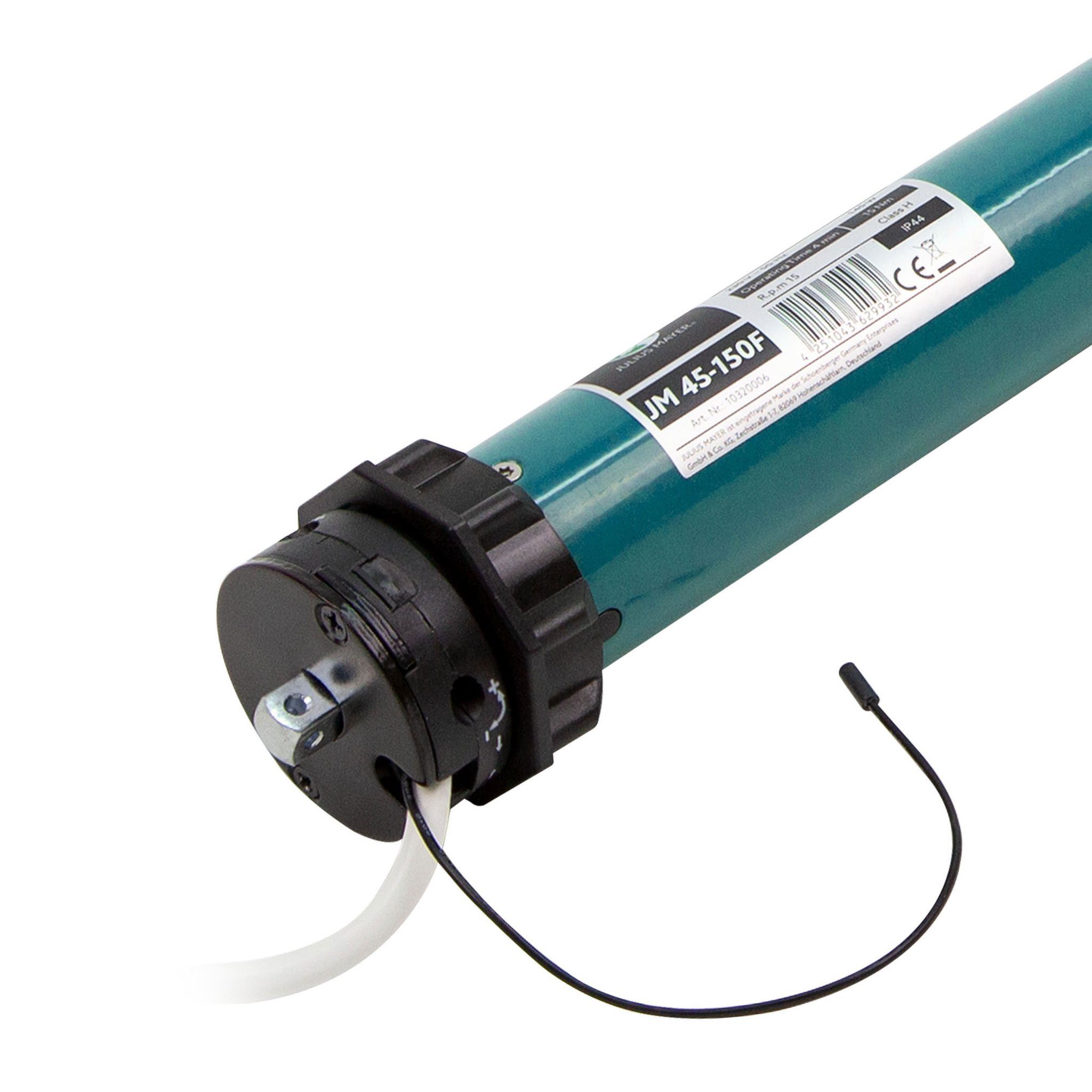 Julius Mayer Rollladenmotor Funk-Rollladenmotor JM, JM45-150F (15Nm / SW60), (Packung, 1 St), 60 mm, mit Funk, 15 Nm