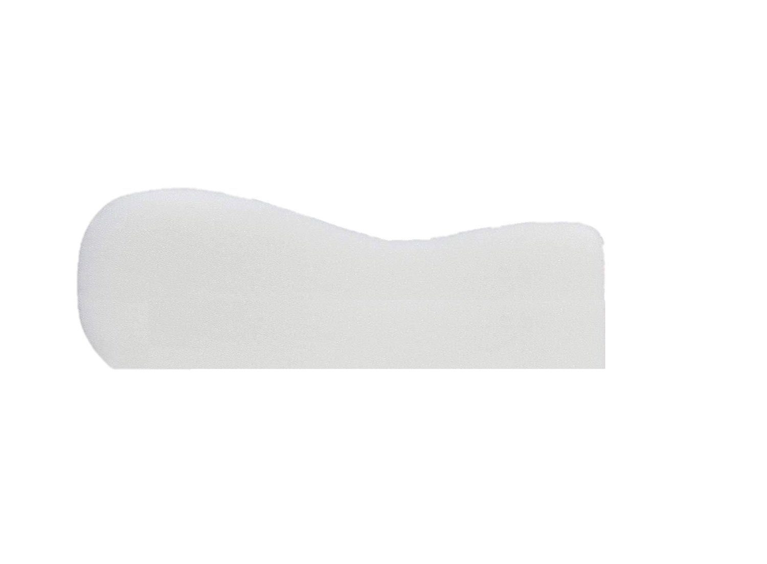 EXKLUSIV HEIMTEXTIL Nackenrolle Gesundheitskissen Nackenstützkissen weiss 50x30x1, 1-tlg.