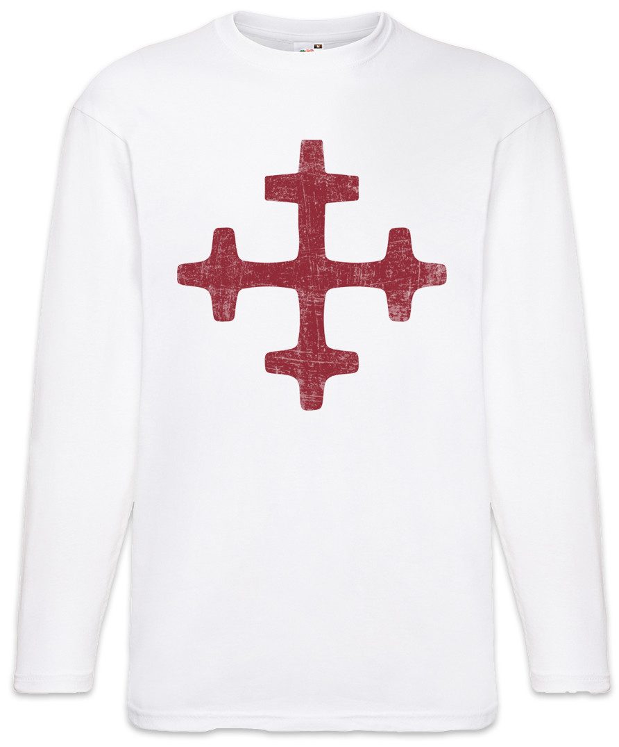 Langarmshirt Latvian Dievturity Symbol Langarm T-Shirt Sign Zeichen Logo Lettland