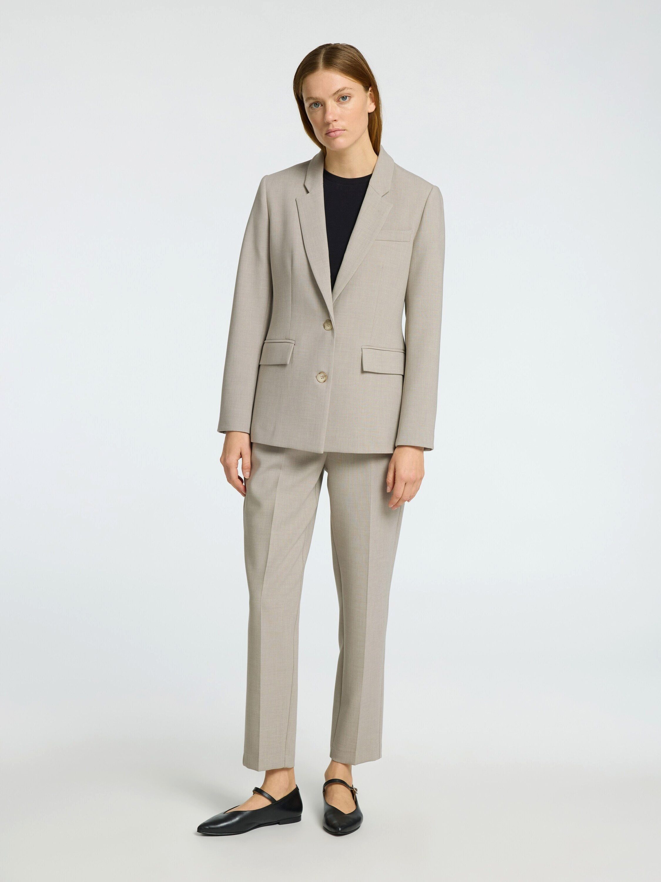 Selected Kurzblazer SLFRita (1-tlg) Plain/ohne Details