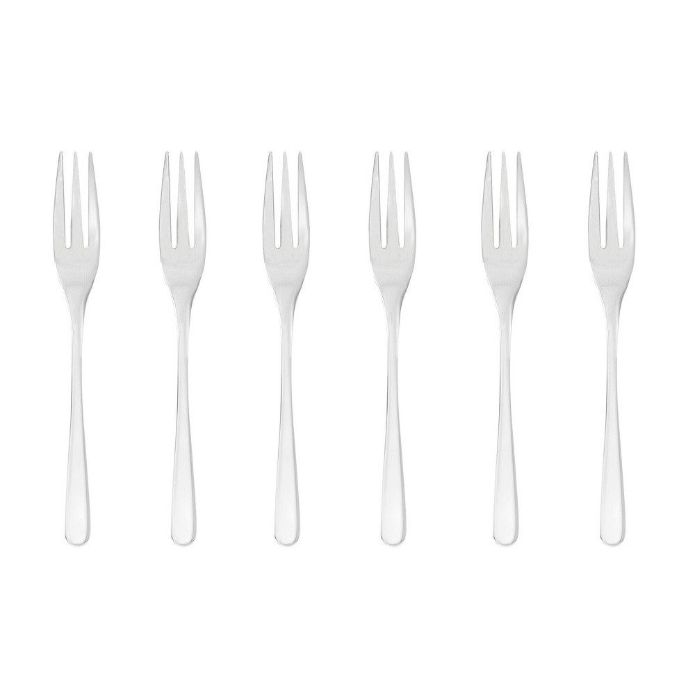 sambonet Besteck-Set Sambonet Taste Mirror Stahl Kuchengabeln-Set 6-tlg., 6 Personen, Edelstahl