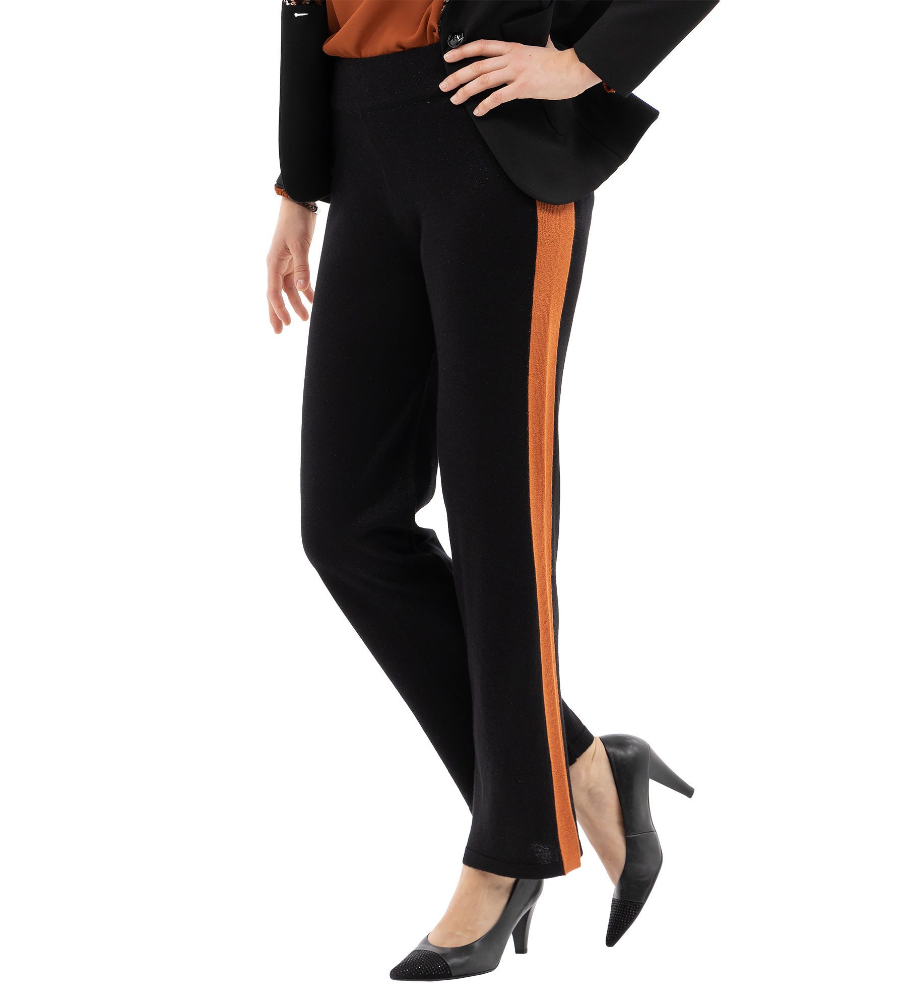 Edwina Eidtmann Stoffhose Strickhose