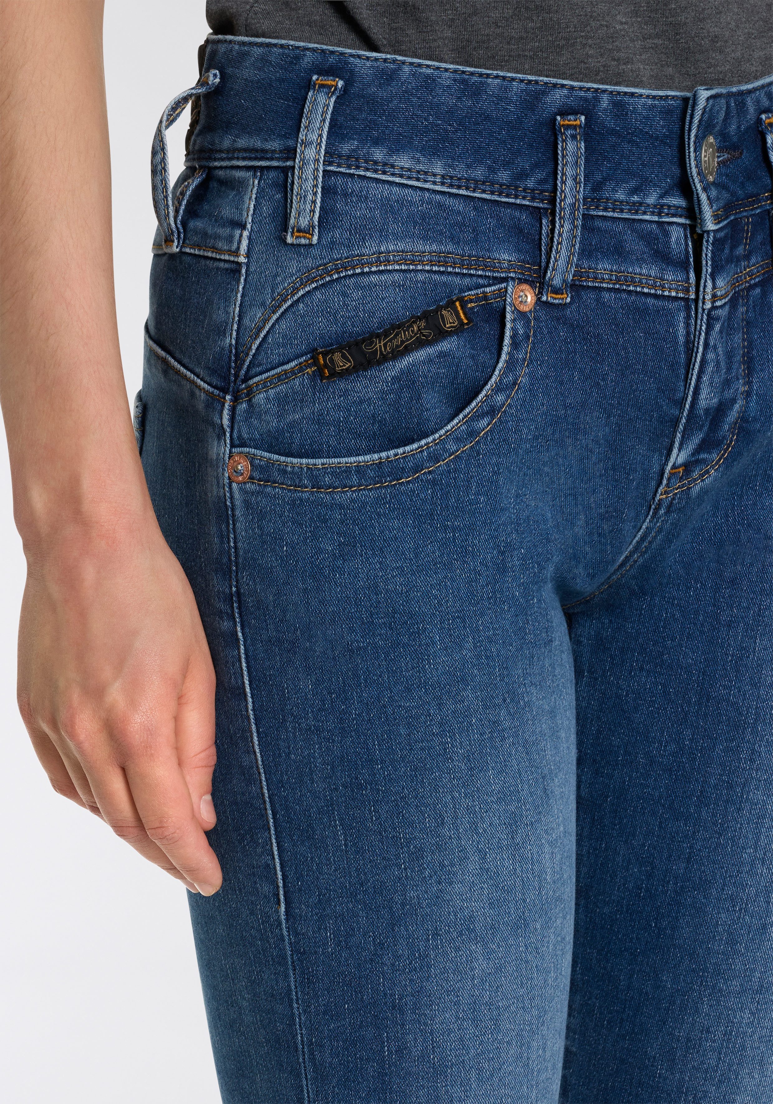 Herrlicher Bootcut-Jeans Pearl Boot Denim Cashmere Touch mit Spitzbund