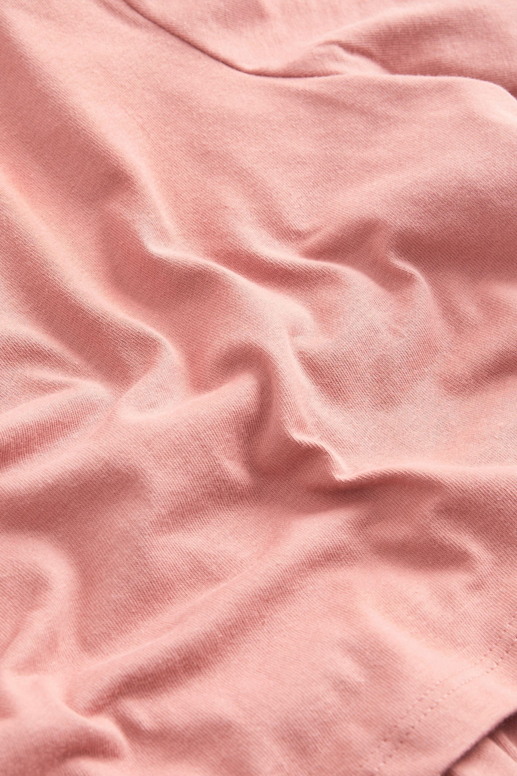 (1-tlg) Stillshirt Schößchen Still-Bluse Next Pink mit