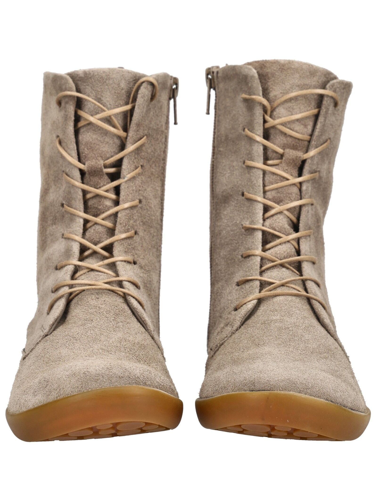 Think! Think! Stiefelette Veloursleder Schnürstiefelette