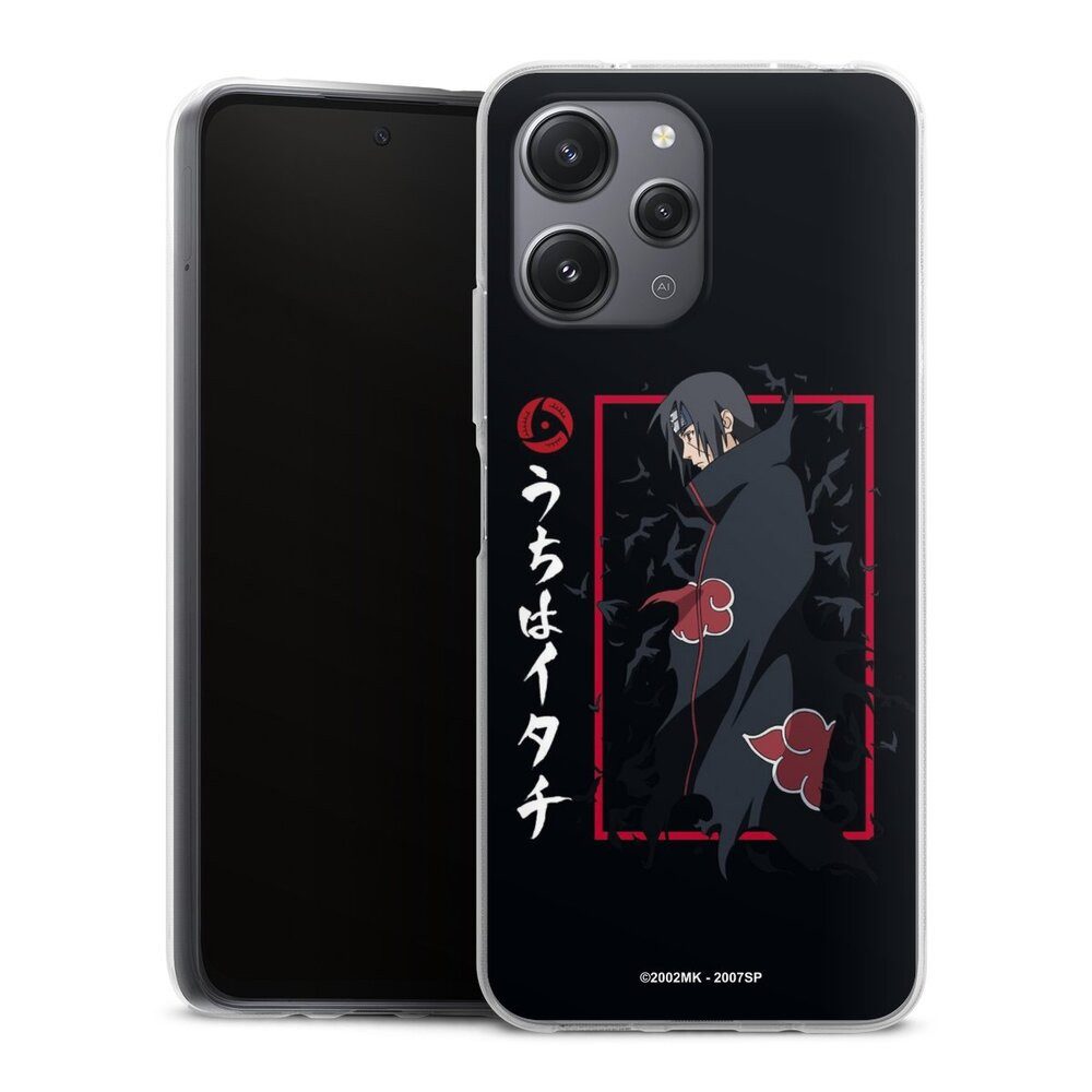 DeinDesign Handyhülle Itachi Uchiha Offizielles Lizenzprodukt Naruto Shippuden, Xiaomi Redmi 12 Silikon Hülle Bumper Case Handy Schutzhülle