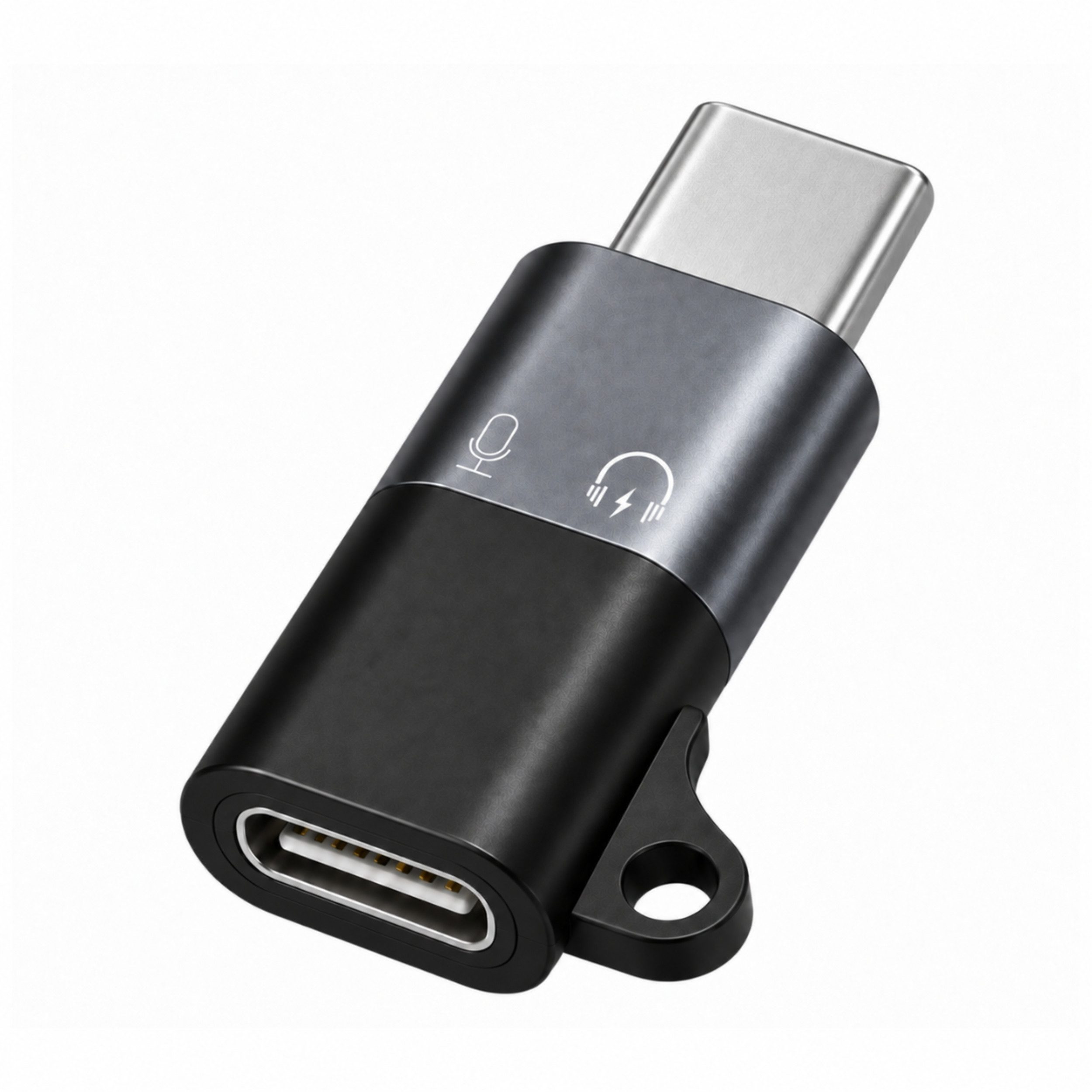 PlugUp Lightning auf USB-C Adapter für iPhone, iPad, MacBook & AirPods USB-Adapter USB Typ C zu Lightning, Lightning zu USB-C Adapter für Audio, Laden, Datenübertragung & OTG