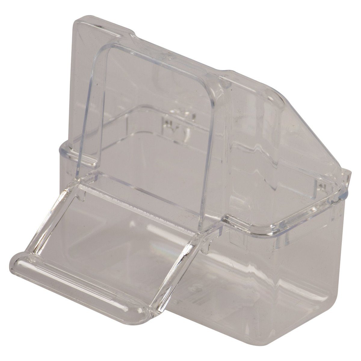 Futternapf Kunststoffnapf Transparent