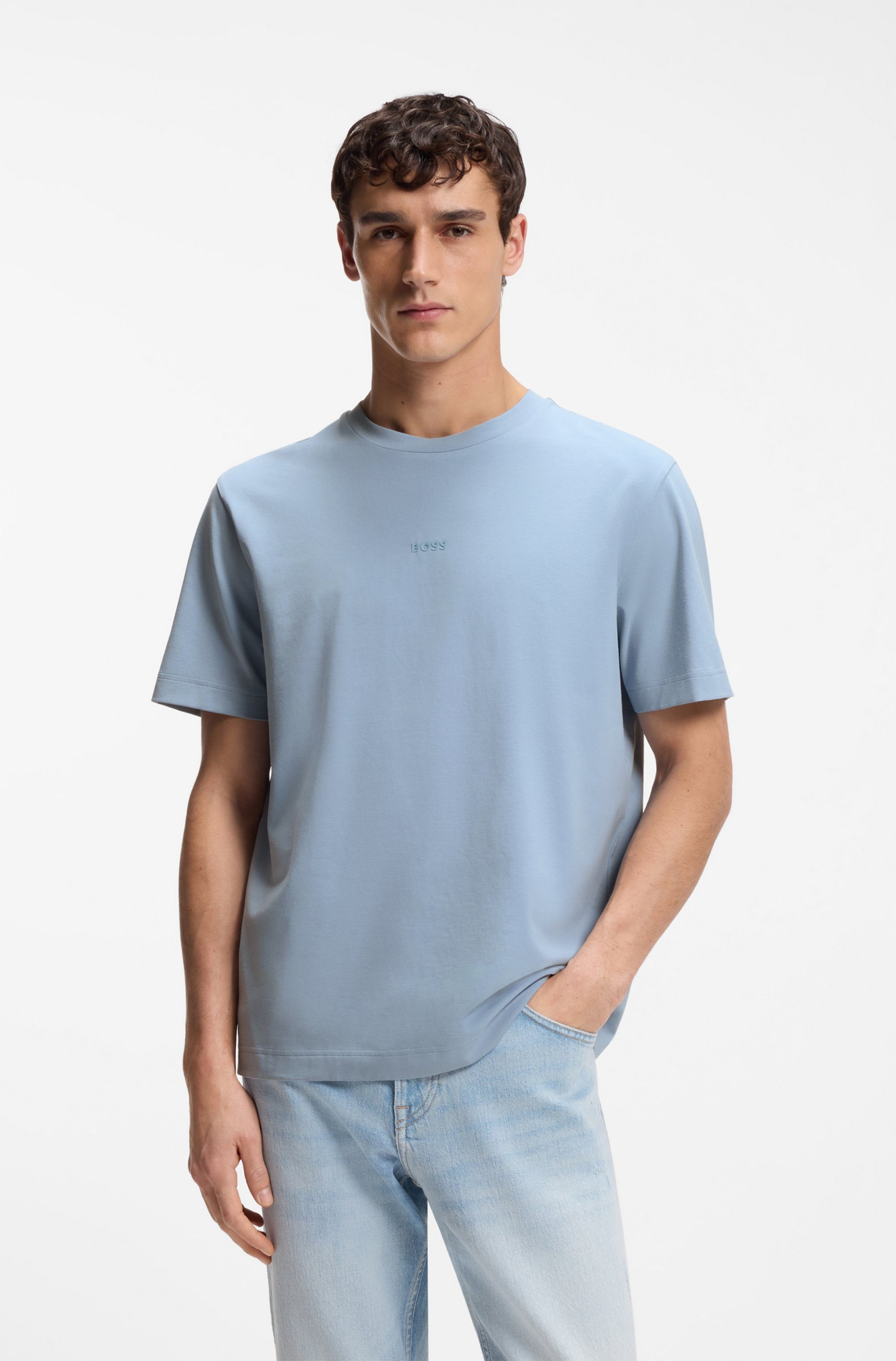BOSS ORANGE T-Shirt TChup mit Rundhalsausschnitt günstig online kaufen