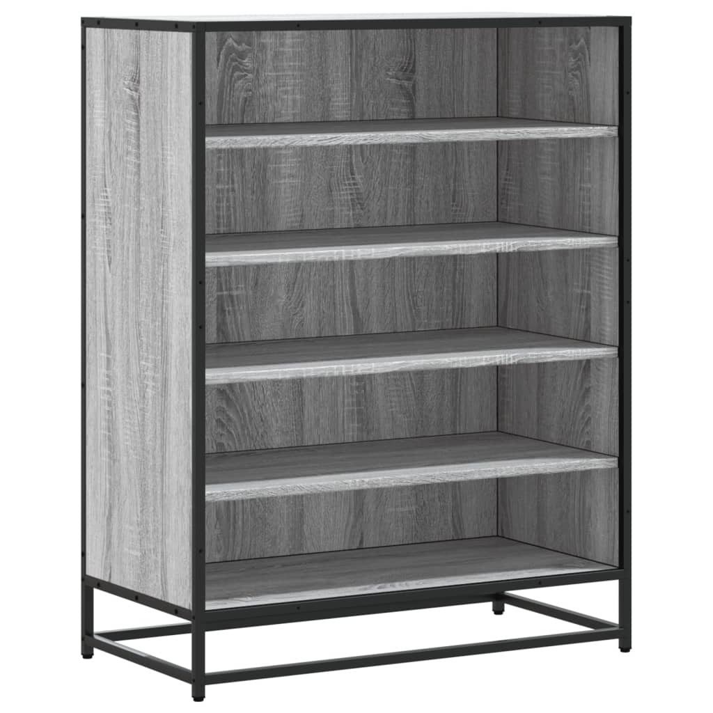 vidaXL Schuhregal Schuhschrank Grau Sonoma 75x38x97,5 günstig online kaufen