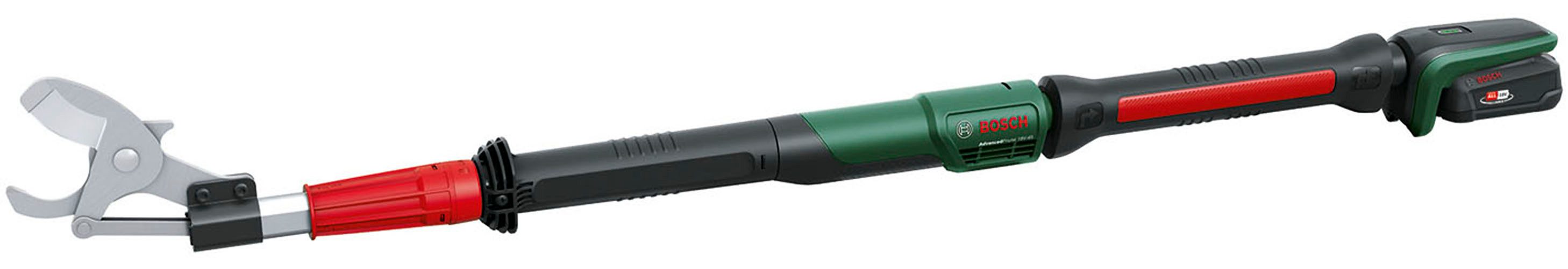 Bosch Home & Garden Akku-Heckenschere AdvancedPrune 18V-45, bis 1,8 m Arbeitshöhe, inkl. Akku 2 Ah und Ladegerät AL 18V-20