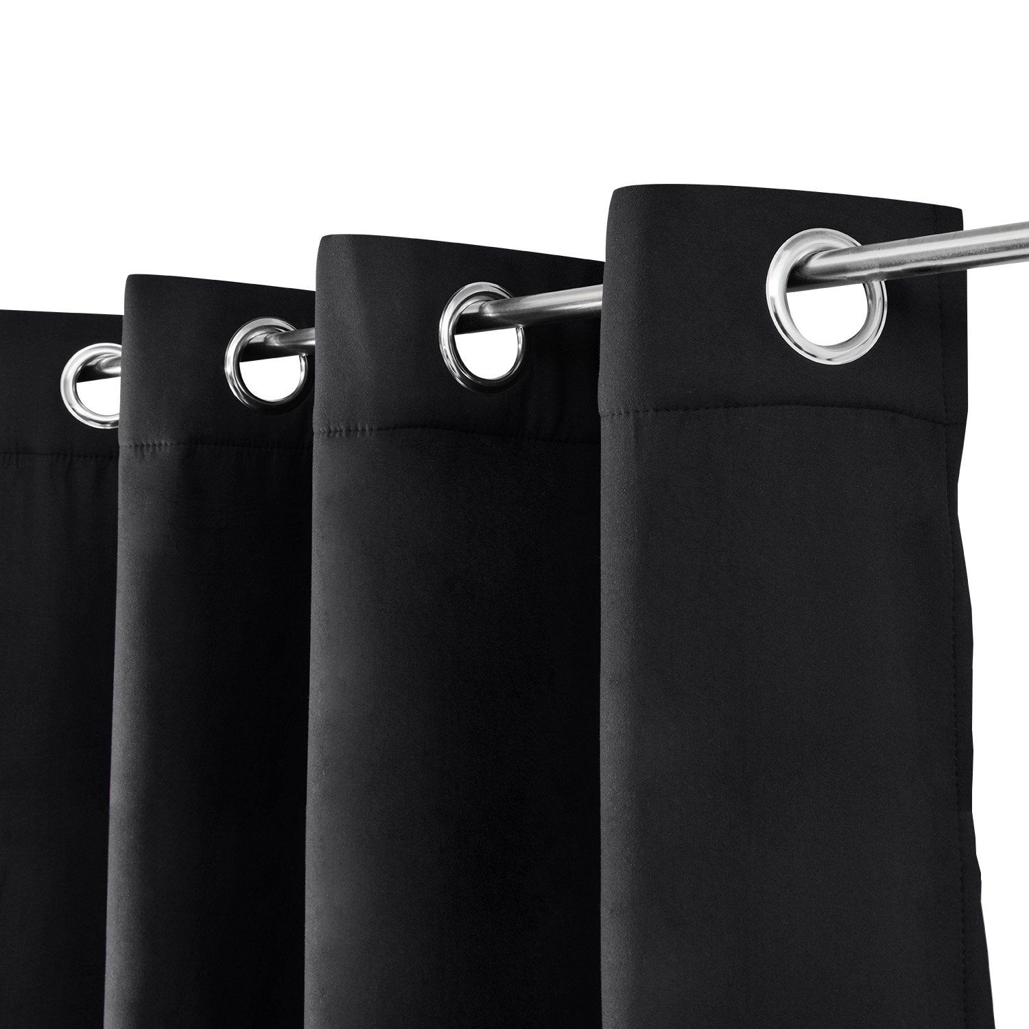 Beautissu Vorhang Amelie Luna, 2er Set günstig online kaufen