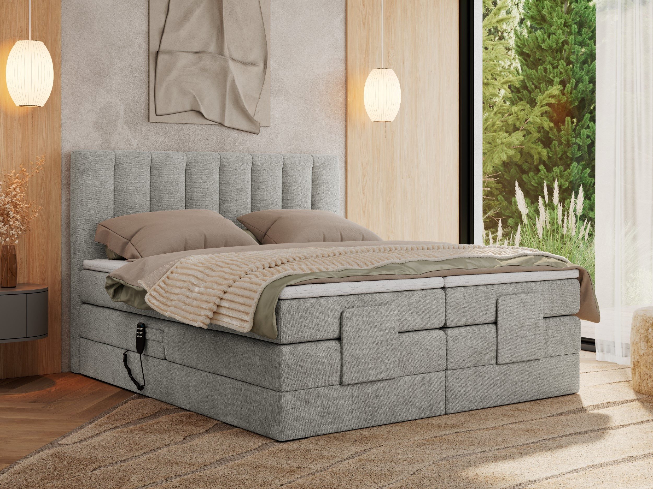 MKS MÖBEL Boxspringbett COMFORTO (Set, Packung, günstig online kaufen