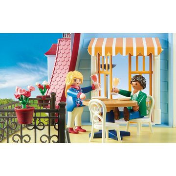 Playmobil® Puppenhaus Puppenhäuser, (Dreamhouse, Puppen Haus, Puppenhäuser, Set, für Mädchen, 592-tlg., ab 4 jahren, Puppenvilla Dollhouse, Film, Beleuchtung), Puppenhaus Playmobil xxl groß, City Life Haus, Puppenstube Puppen