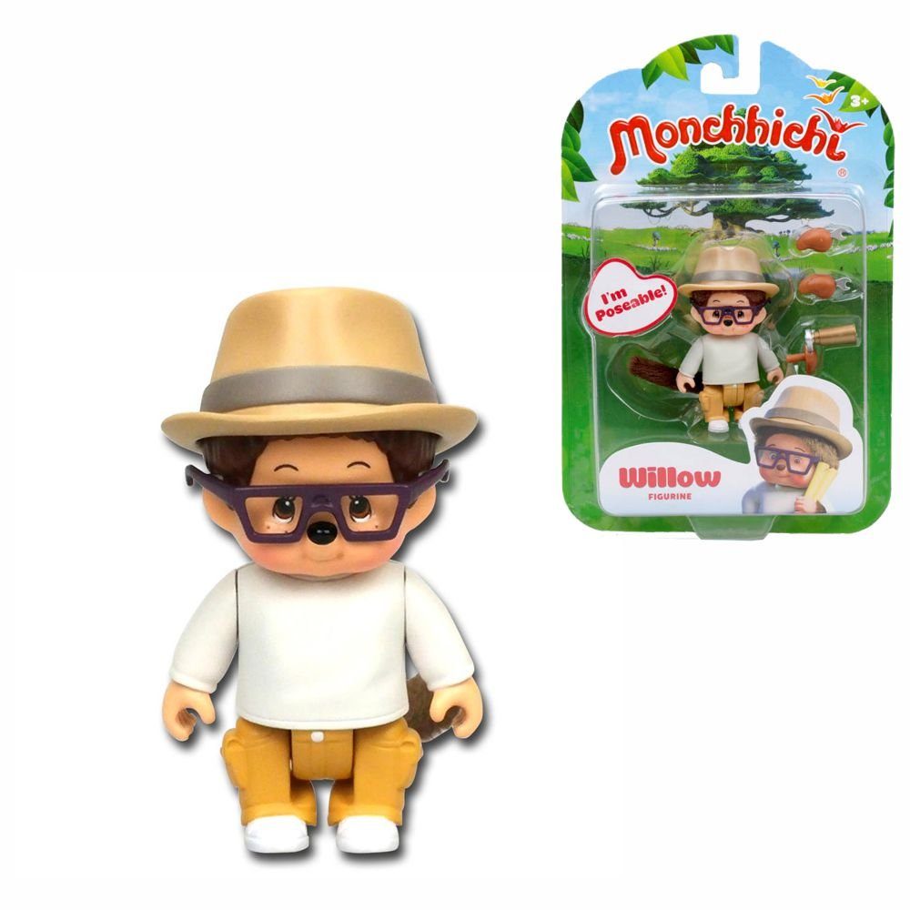 Monchhichi Spielfigur Auswahl bewegliche Spiel-Figuren Monchhichi Figur mit Zubehör