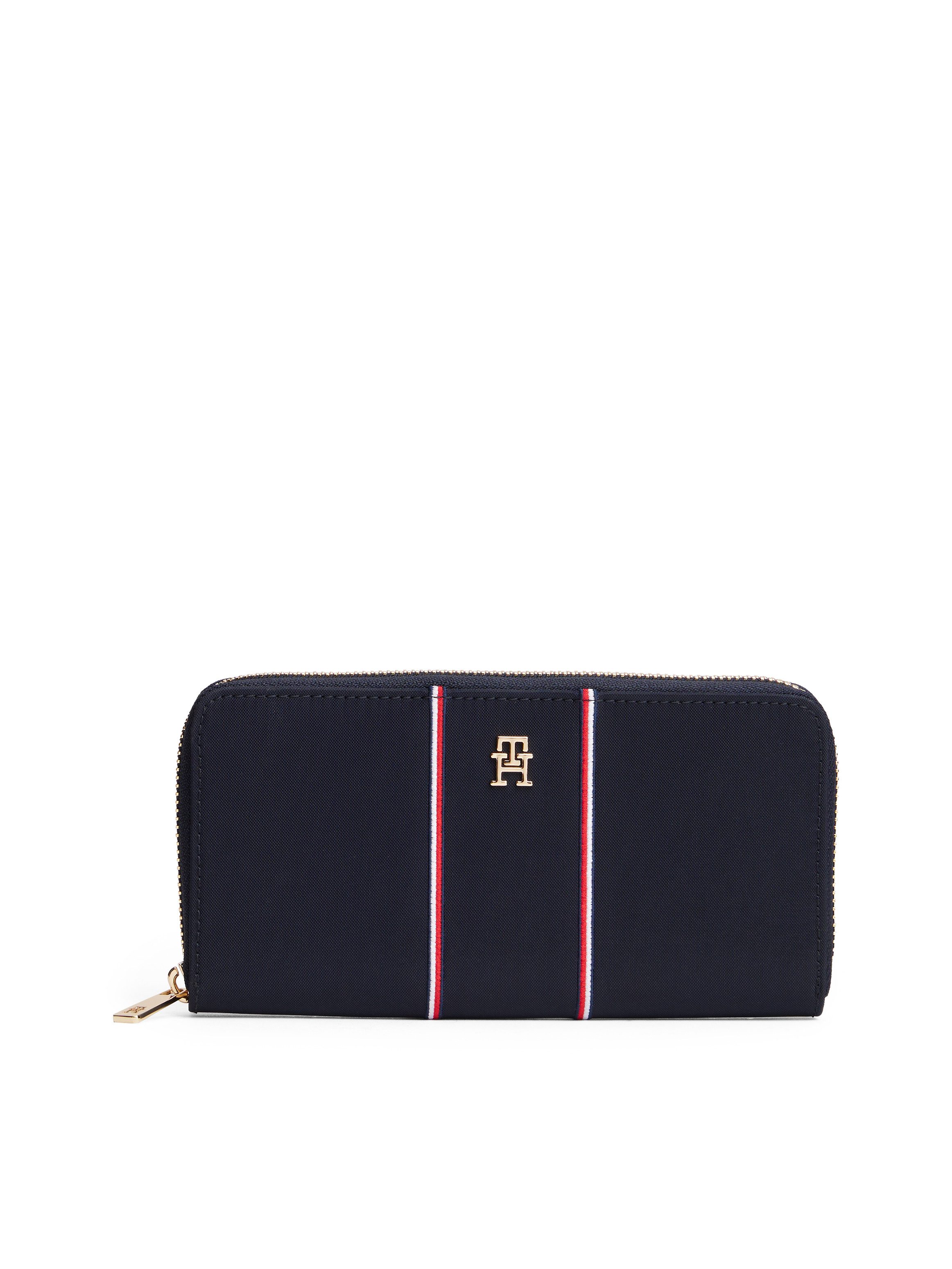 Tommy Hilfiger Geldbörse TH ICON LRG ZA NYLON CORP, Unisex Portemonnaie, Ge günstig online kaufen
