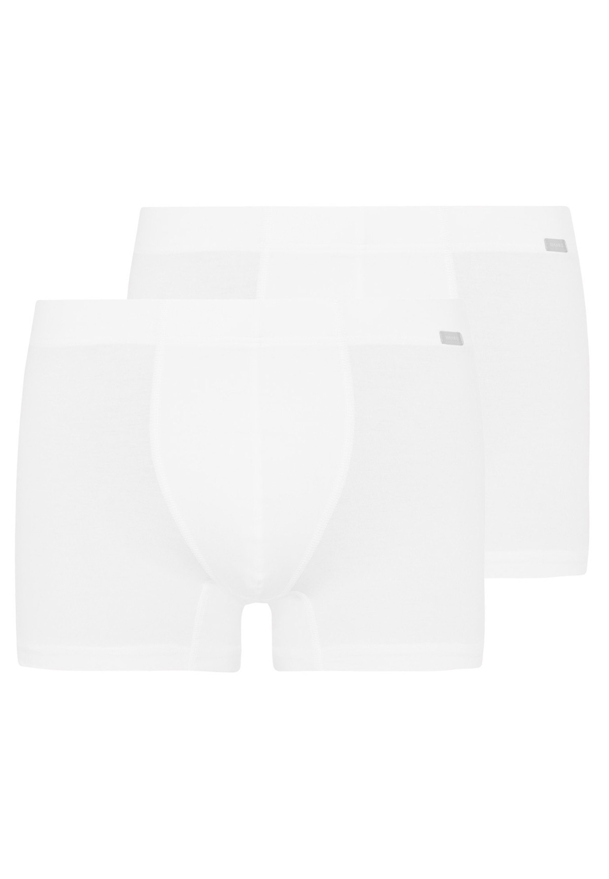 Hanro Retro Boxer 2er Pack Cotton Essentials (Spar-Set, 2-St) Retro Short / Pant - Baumwolle - Ohne Eingriff - Weiß