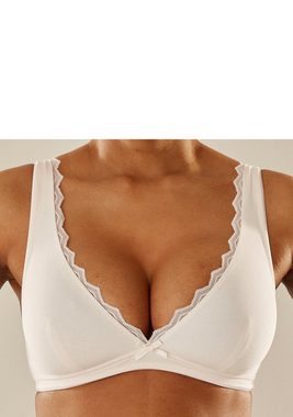 petite fleur Bralette-BH ohne Bügel im attraktiven Doppelpack