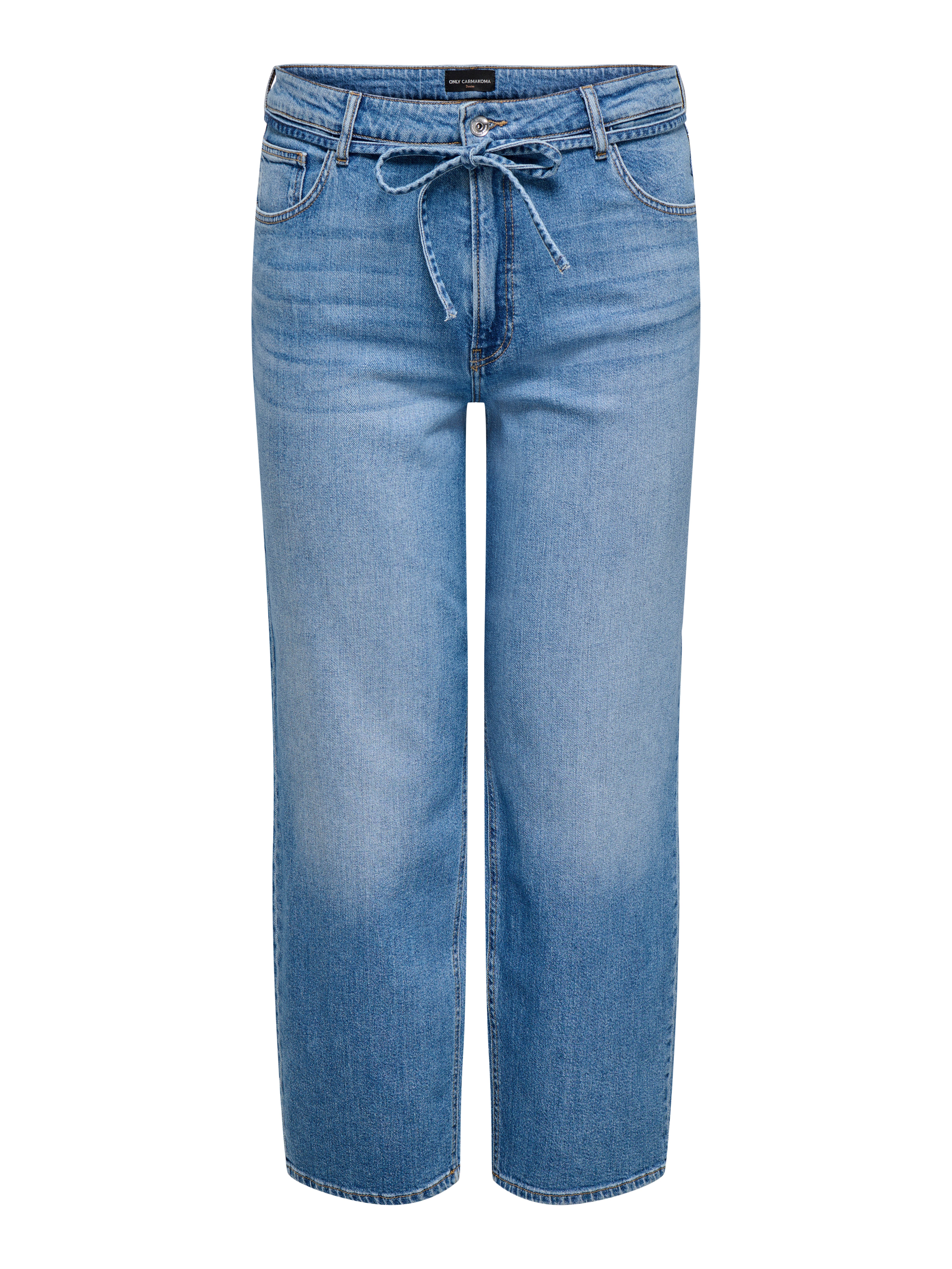 Relax-fit-Jeans CARGIANNA MW STRAIGHT AZ751 DNM NOOS