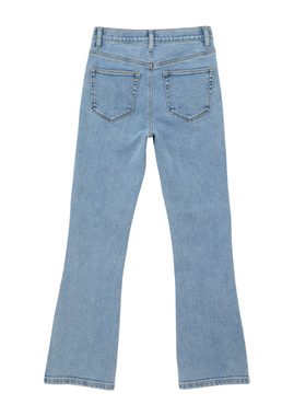 s.Oliver Stoffhose Jeans / Regular Fit / High Rise / Flared Leg Waschung