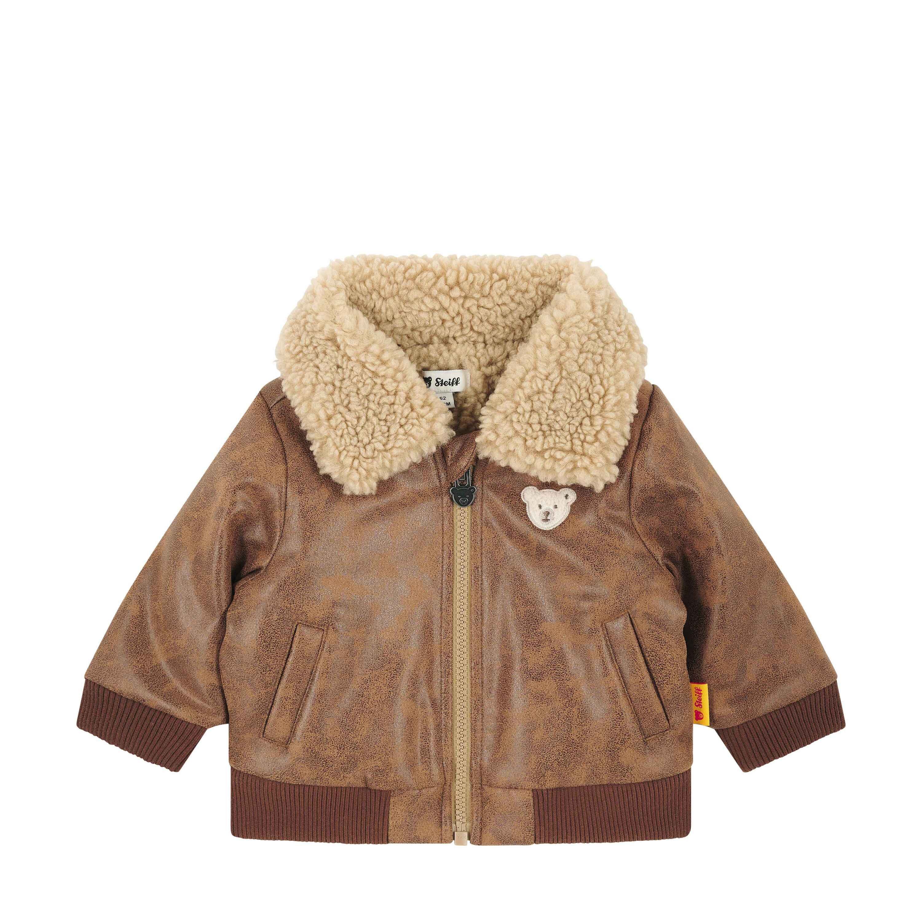 Steiff Outdoorjacke Jacke Woodland, gefüttert, wattiert