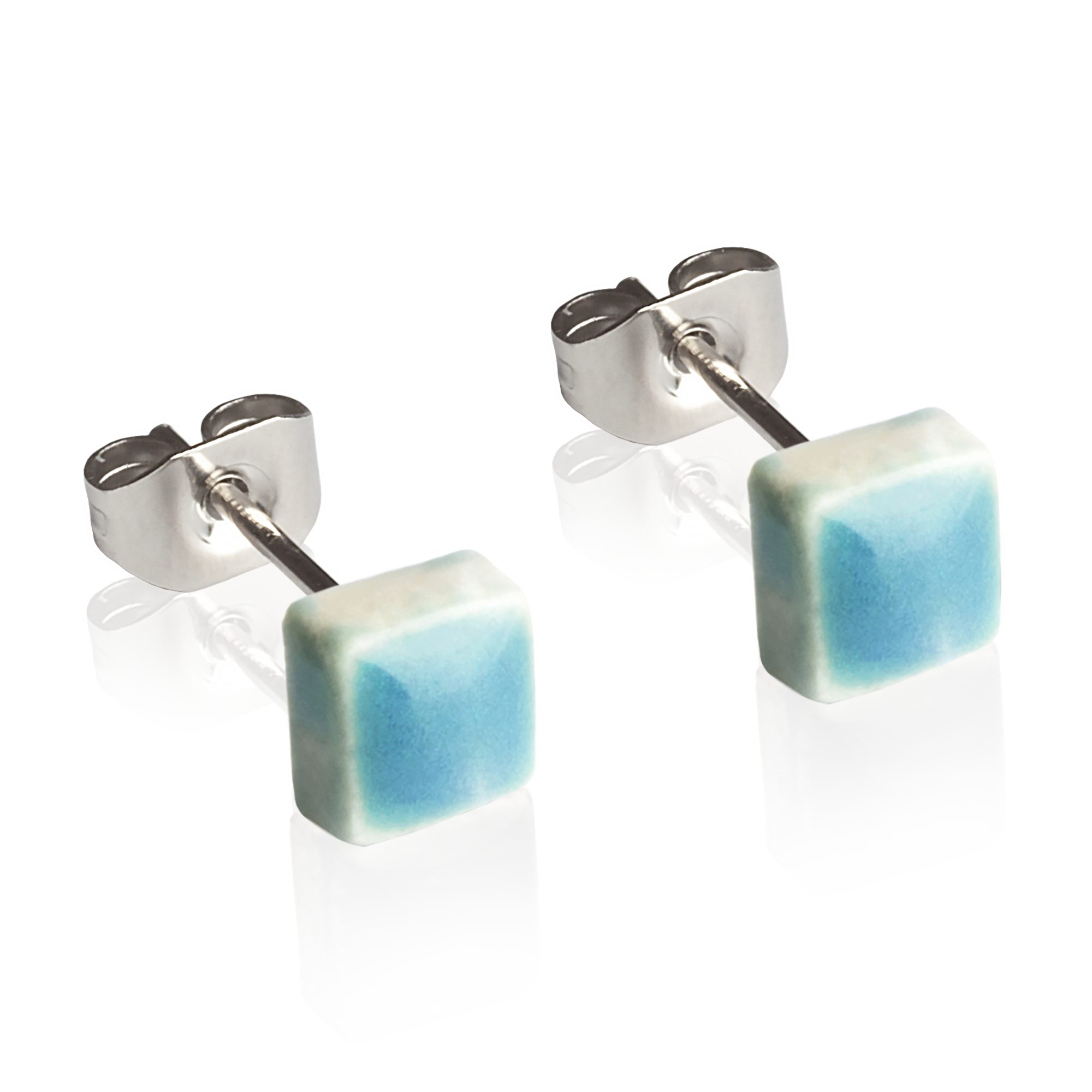 ALEXASCHA Paar Ohrstecker Minimalistische Keramik Stecker günstig online kaufen