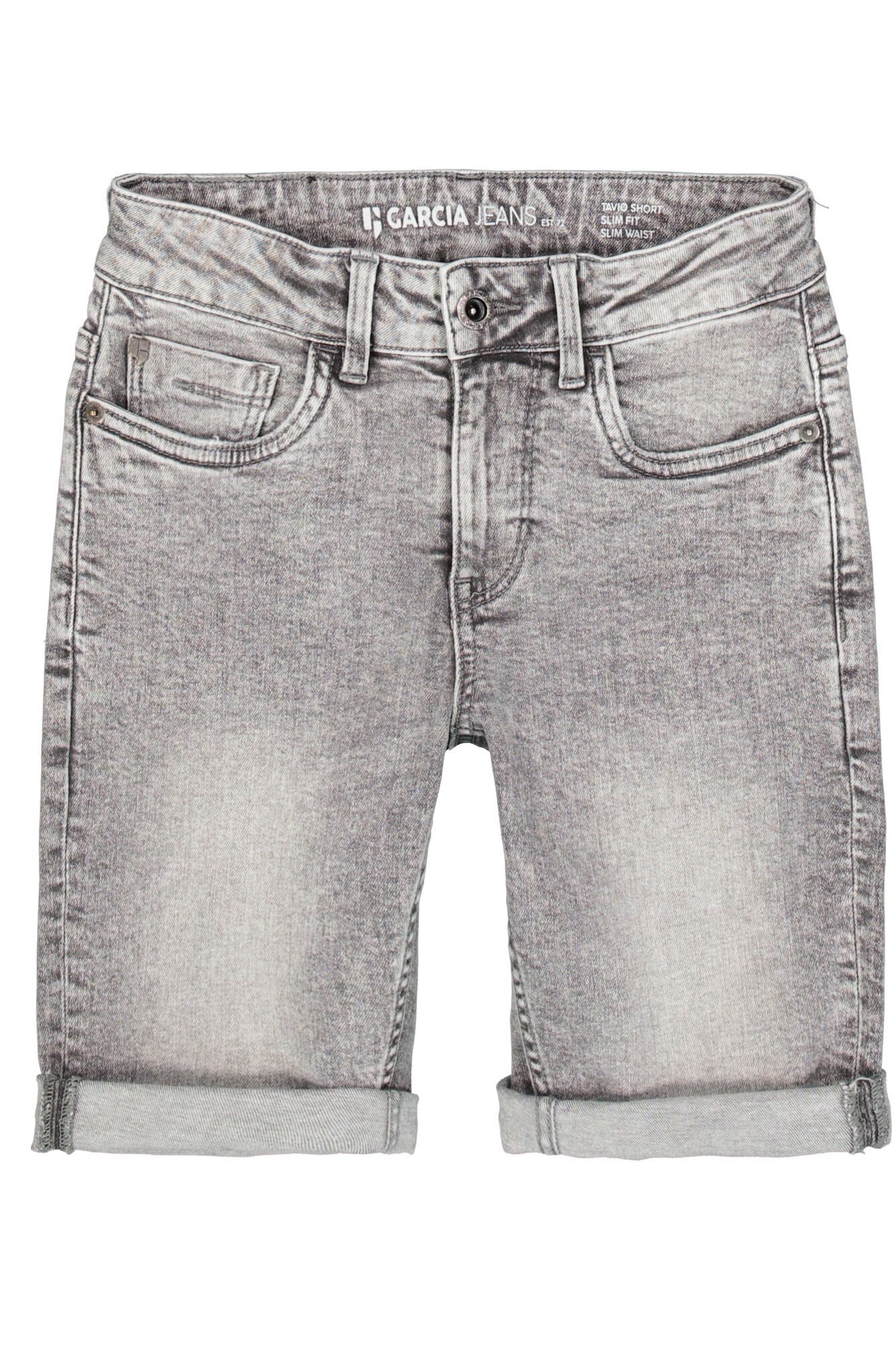 Garcia Jeansshorts Tavio mit Used-Effekten – Bild 5 von 5