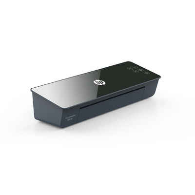 Go Europe Laminiergerät HP Pro Laminator 600 A3, 75/80 - 125 Micron 600 mm pro Minute Laminierfolien Set schwarz
