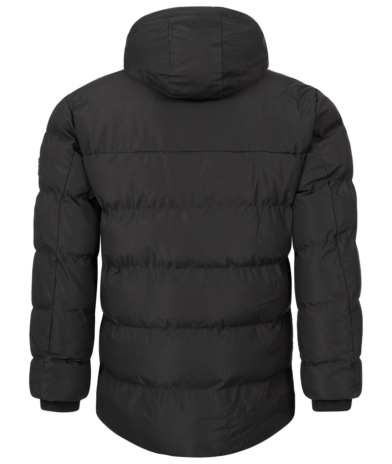 Geo Norway Winterjacke Herren Winterjacke Steppjacke mit Kapuze – Bild 3 von 3