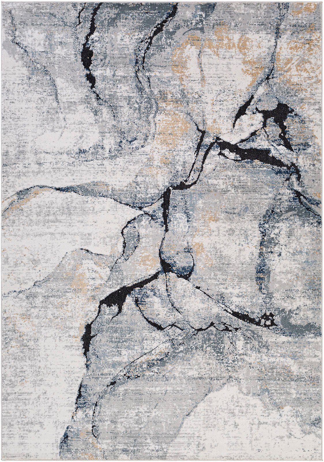 Teppich Abstract, Surya, rechteckig, 10 Höhe: mit Staubsaugerrobotern kompatibel mm