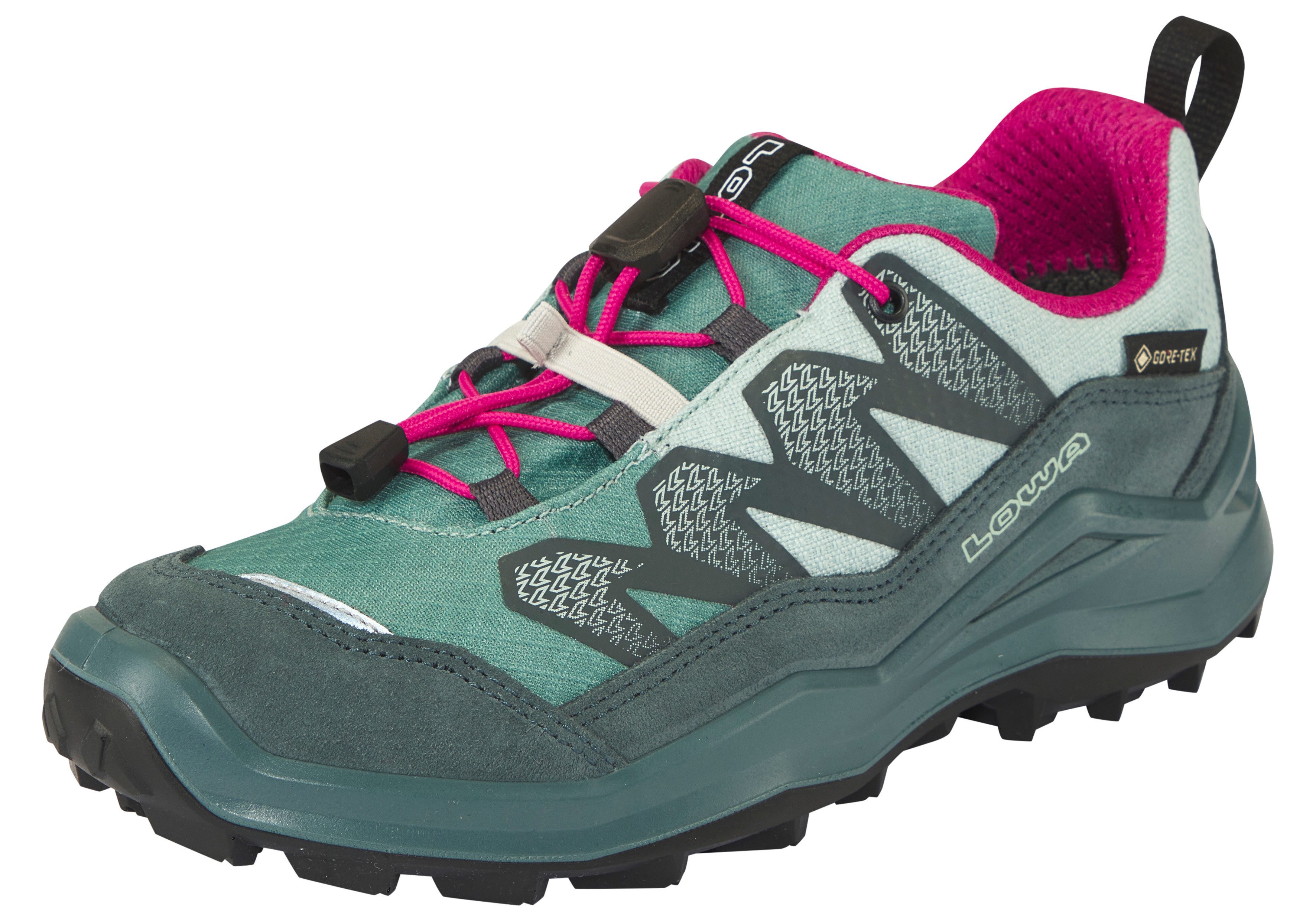 Lowa MADDOX PRO GTX LO JR Wanderschuh wasserdicht dank Gore-Tex Membrane
