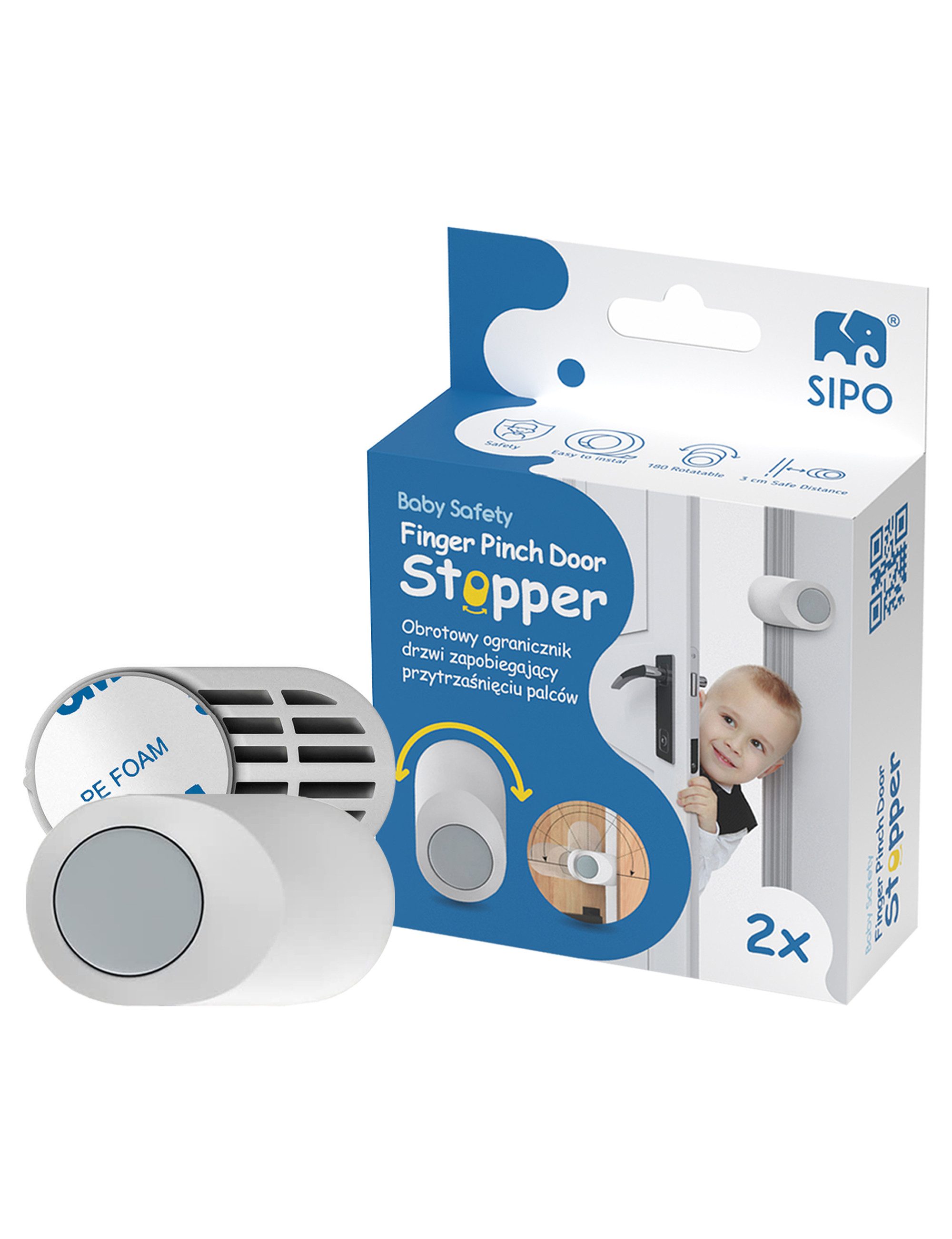 Kindersicherung Türstopper