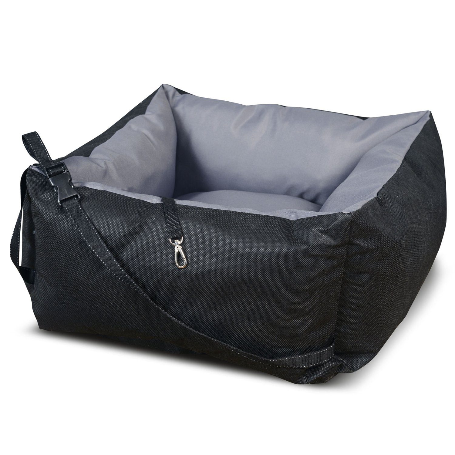 AIO Tier-Autobett, Autositz für Hunde und Haustiere 55x55cm