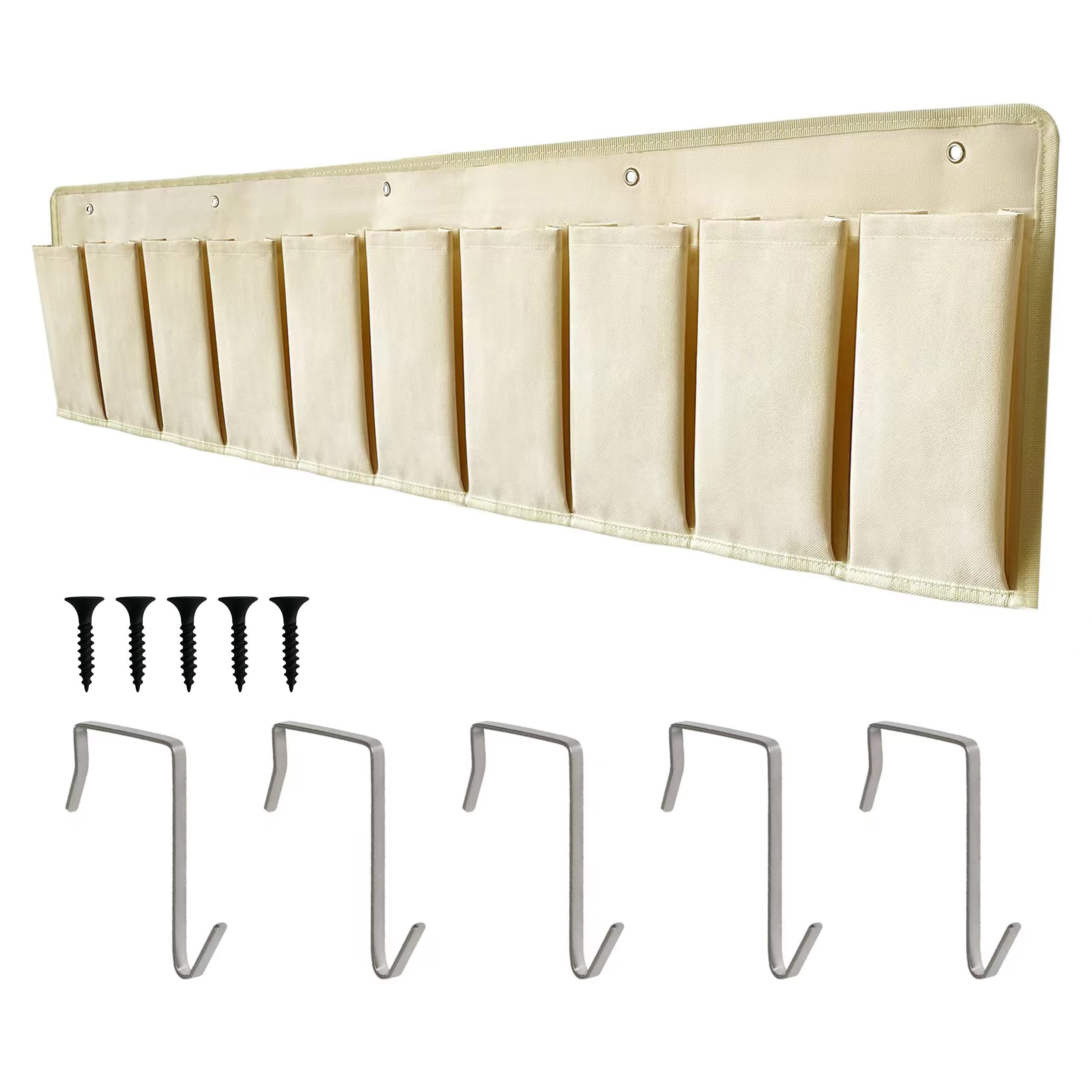 Hängeregal Hängeorganizer mit 10 Fächern, Kleiderschrank-Organizer
